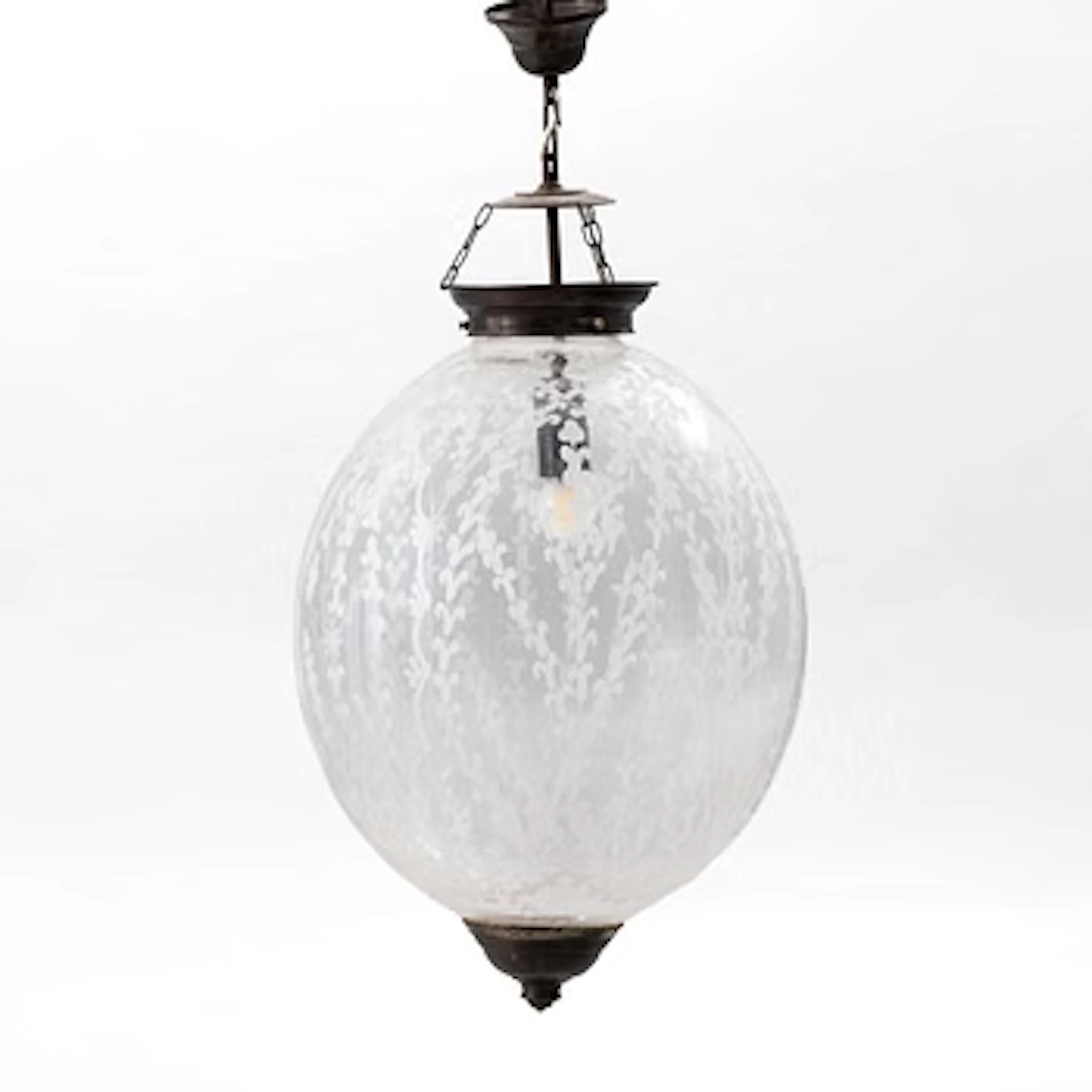 Ceiling lamp, Europe, first half of the 20th century.