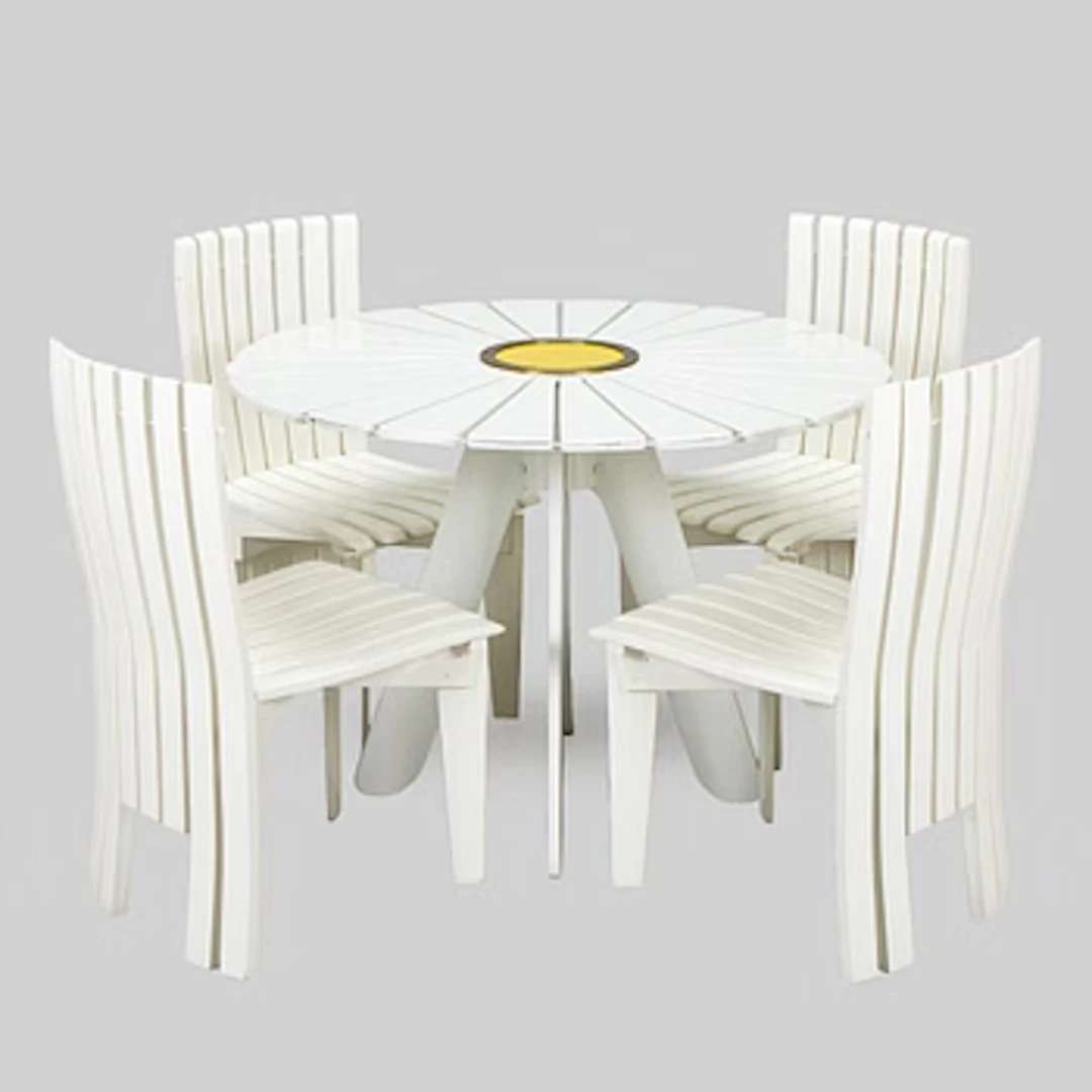 Alvar & Aino Aalto, Table 'Aurinko' series, O.Y. Huonekalu- ja Rakennustyötehdas