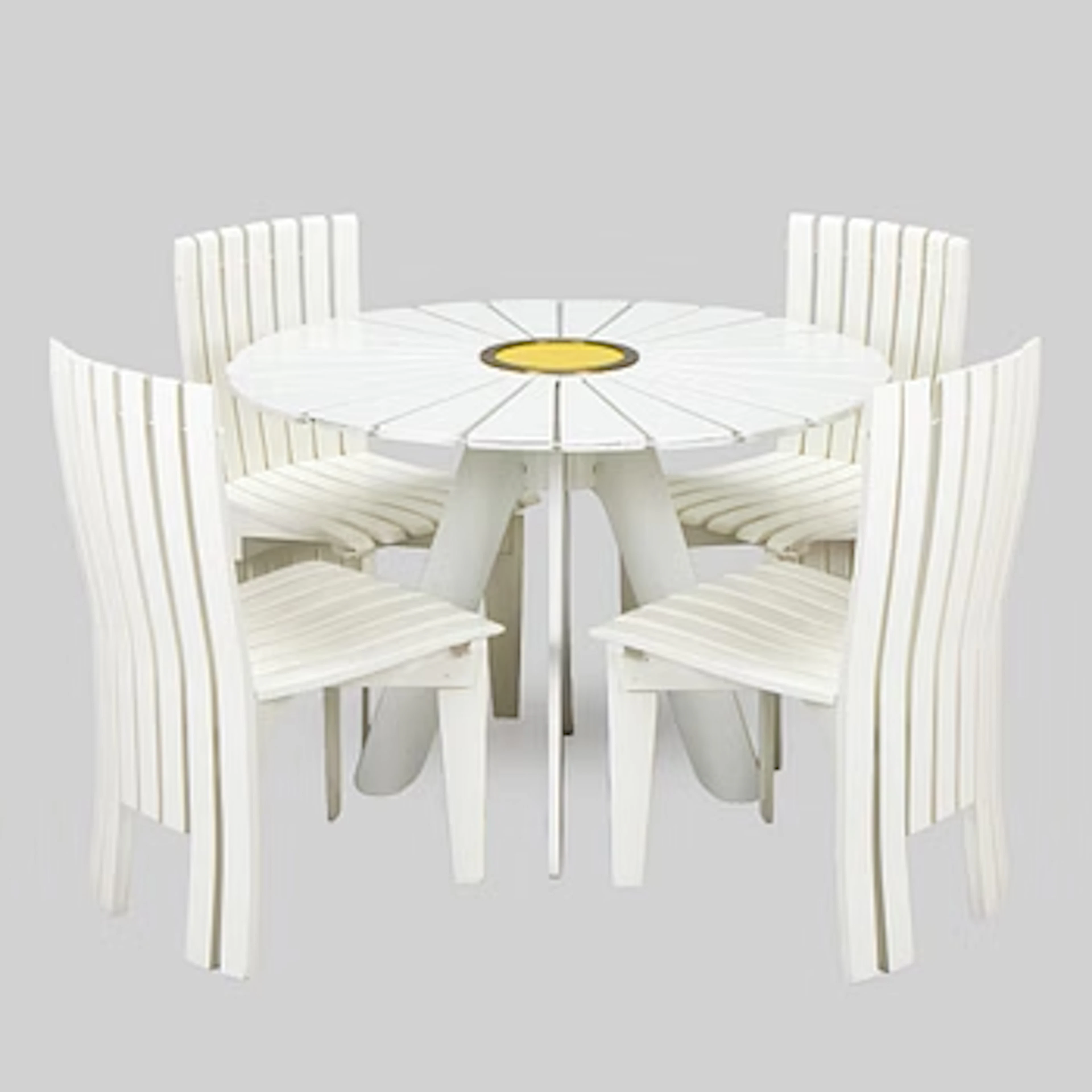 Alvar & Aino Aalto, Table 'Aurinko' series, O.Y. Huonekalu- ja Rakennustyötehdas