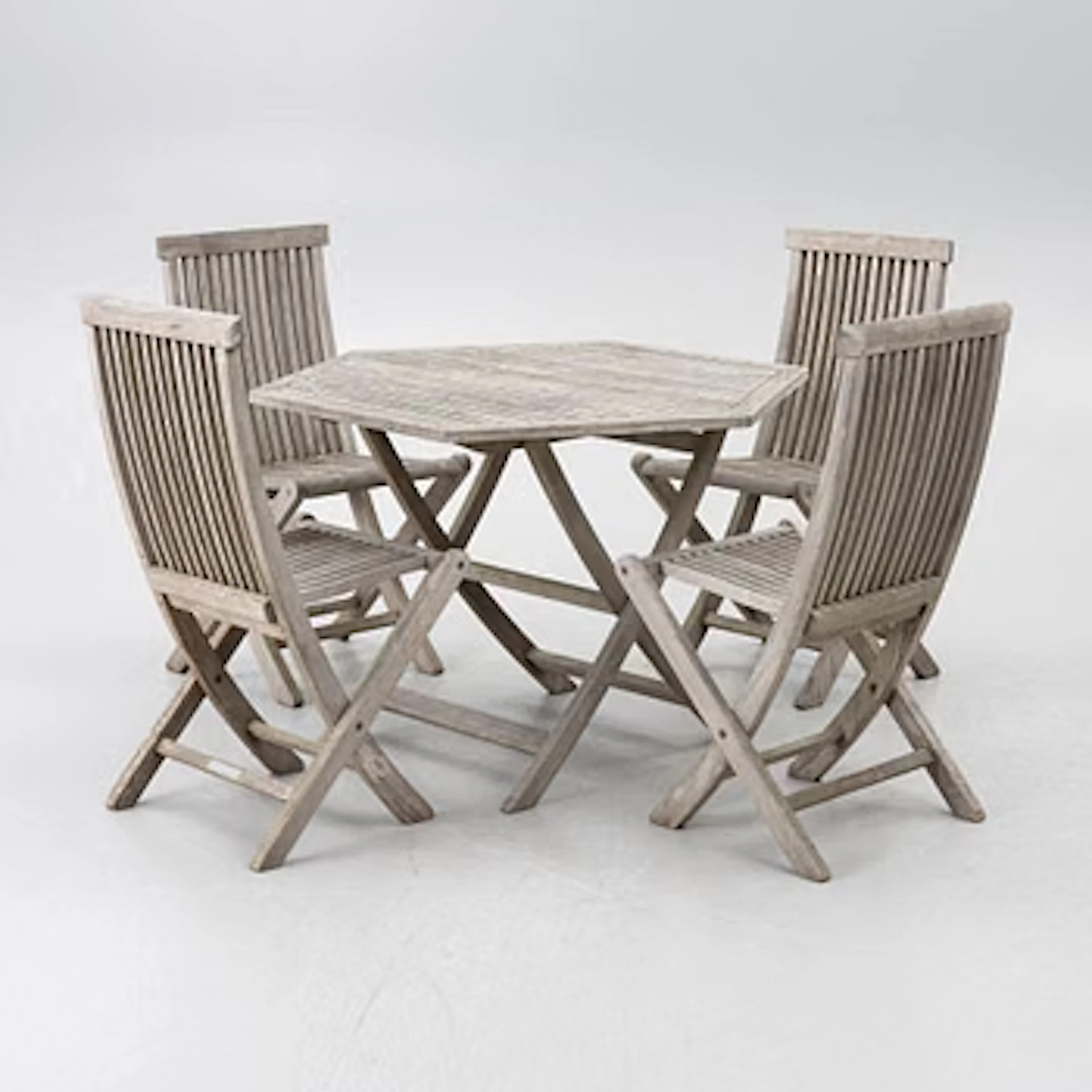 Garden furniture, 5 pieces, Viken and Kargaarden respectively, latter