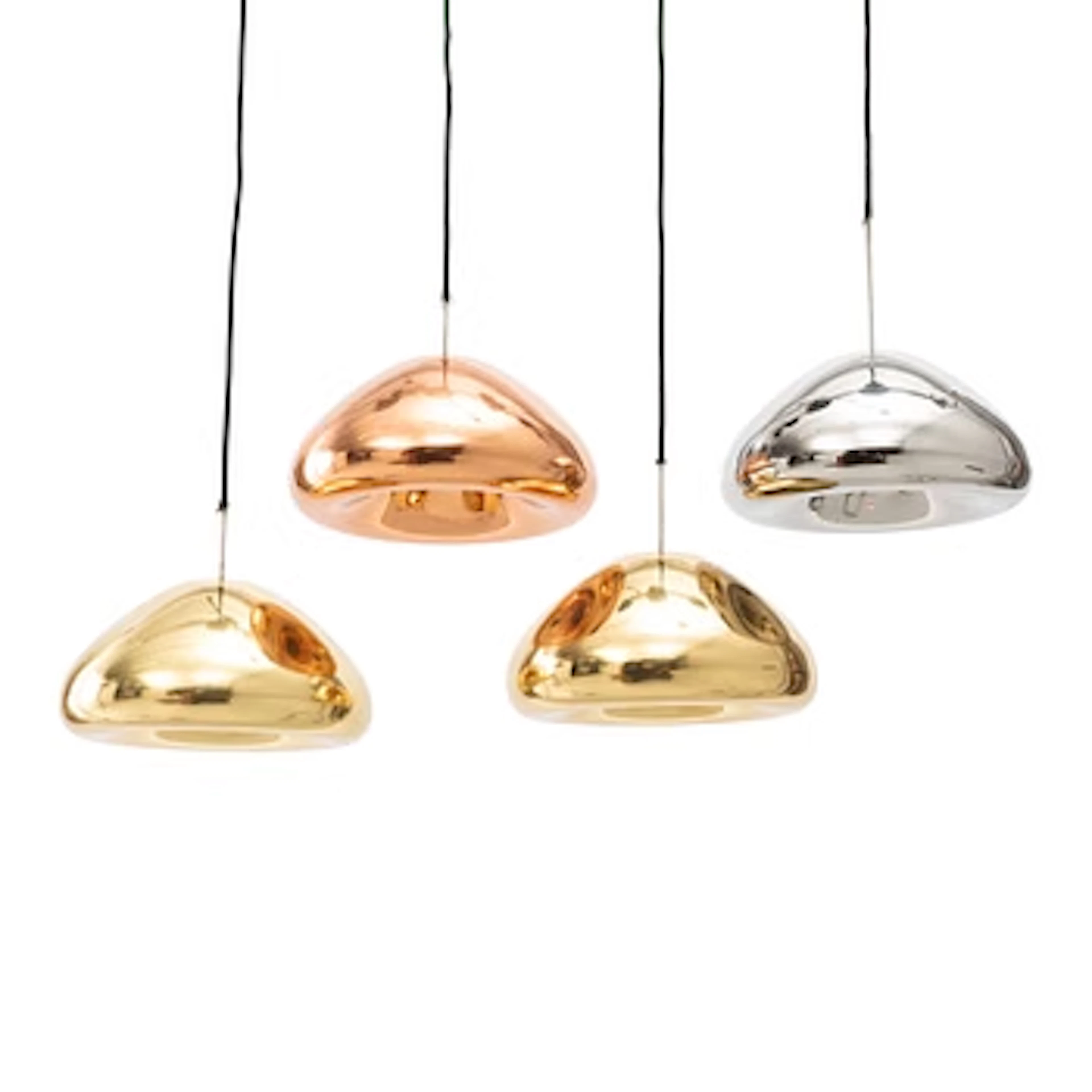 Tom Dixon, 4 "Void" ceiling lamps, 2000s.