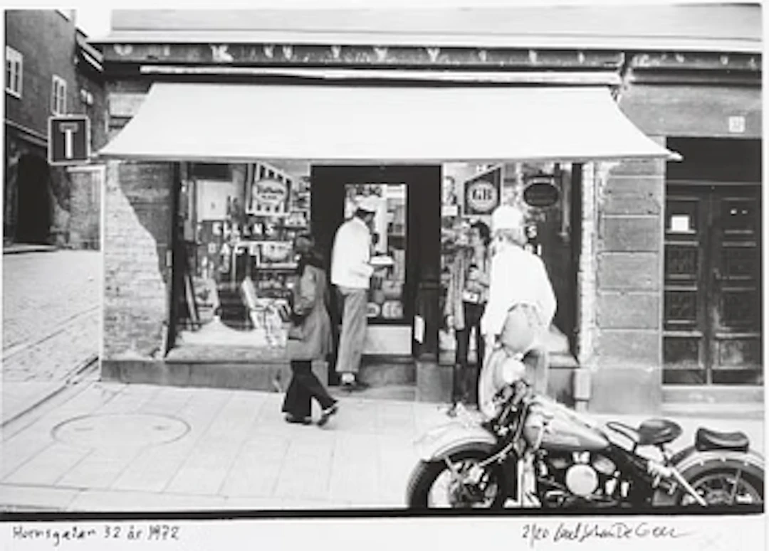 Carl Johan De Geer, "Hornsgatan 32 år 1972".