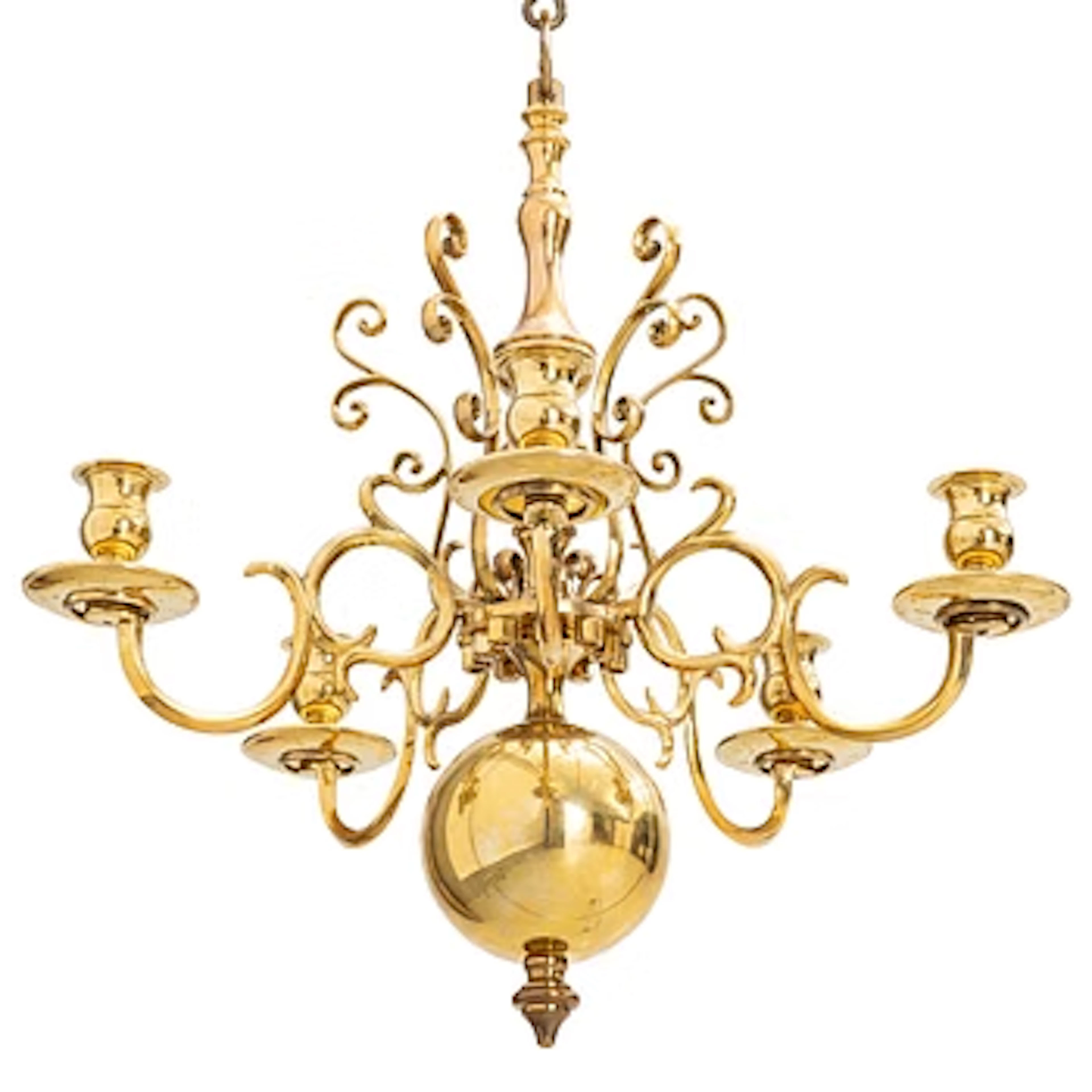 Chandelier, Skultuna, 1993.