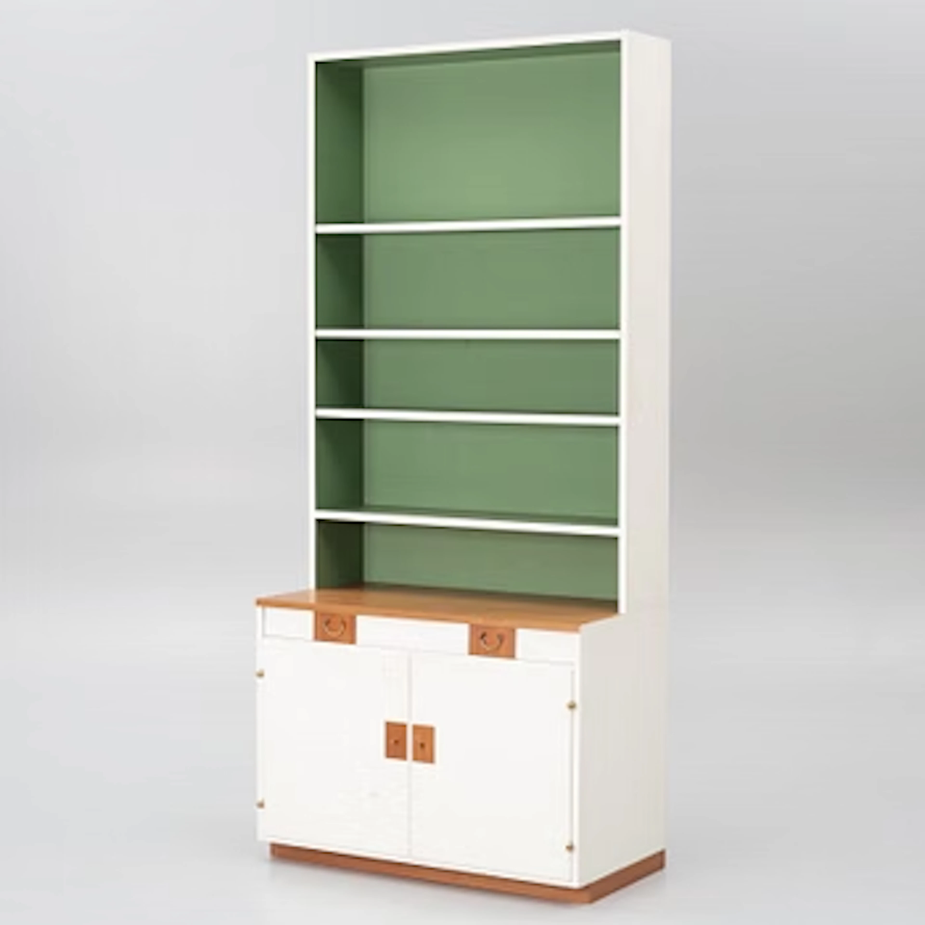 Josef Frank, A bookcase, model B2255, Firma Svenskt Tenn, before 1985.
