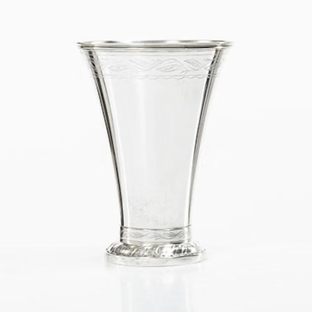 Gustaf Möllenborg, Beaker, silver, Stockholm 1889.