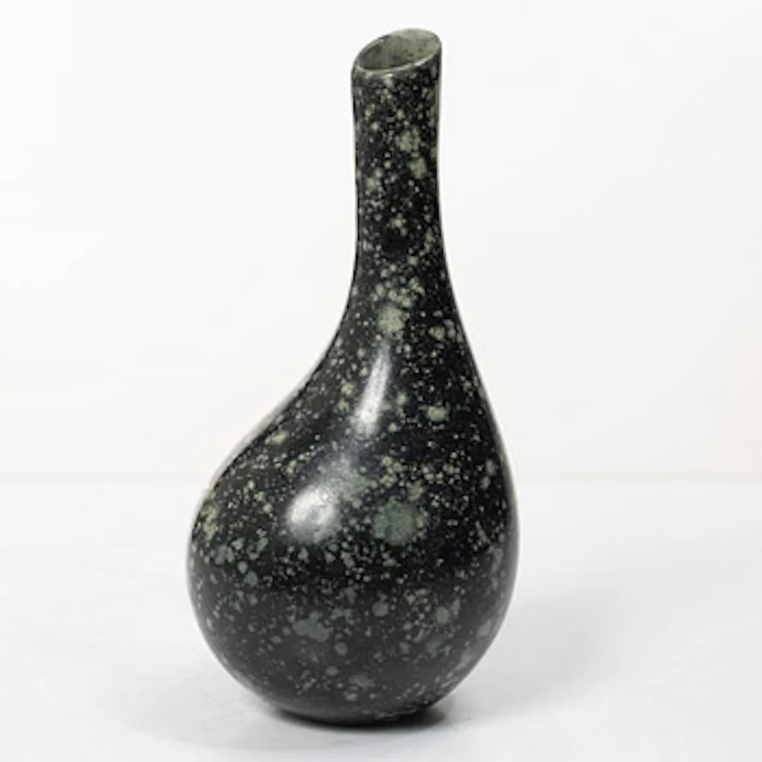 Hans Hedberg, a faience vase, Biot, France.