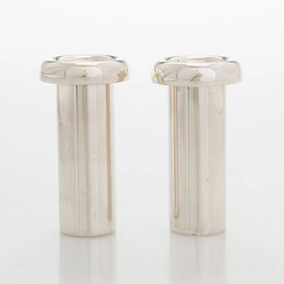 Tapio Wirkkala, a pair of sterling silver 'Growth' vases, Kultakeskus