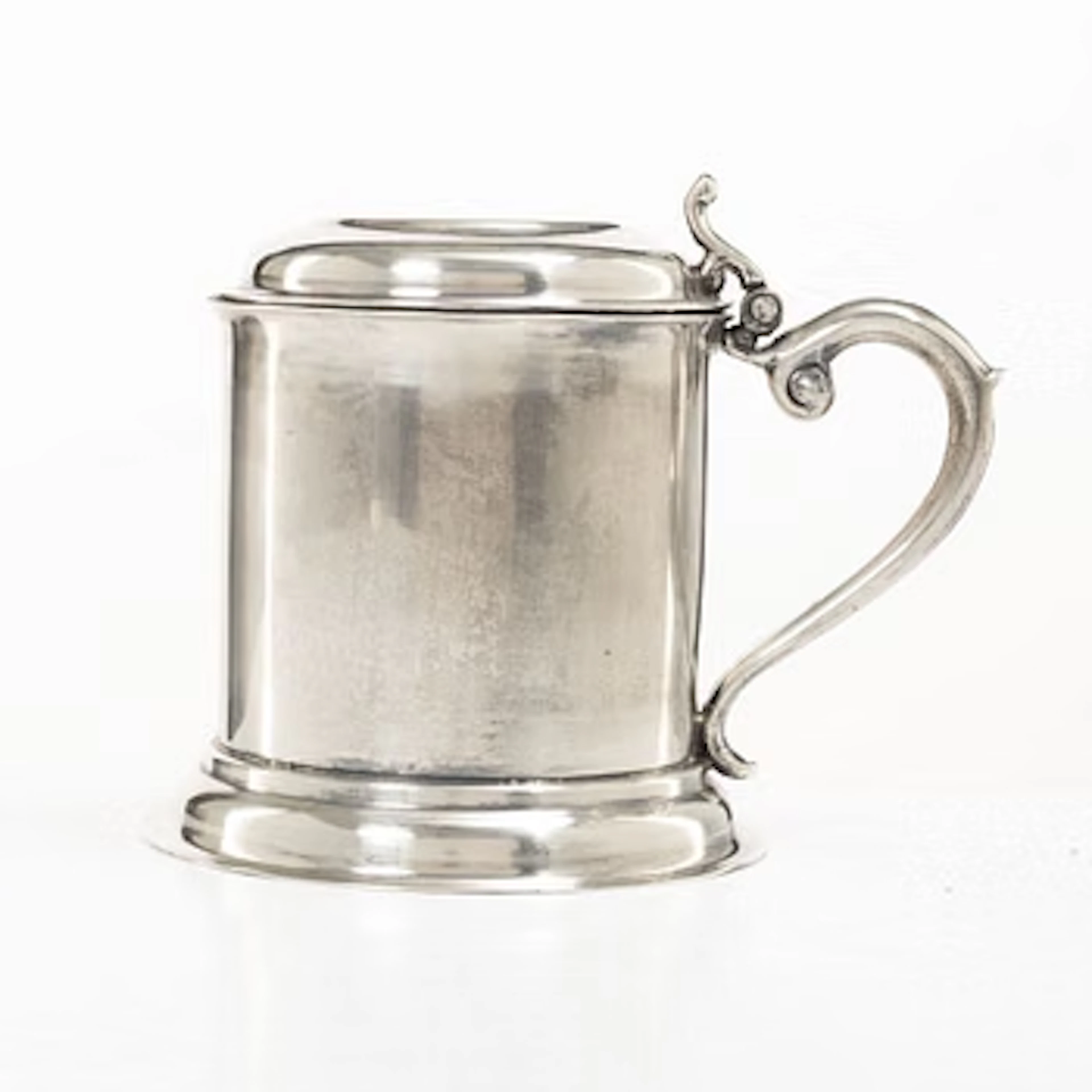 A Mexican sterling silver tankard, mark of Juventino Lopez Reyes
