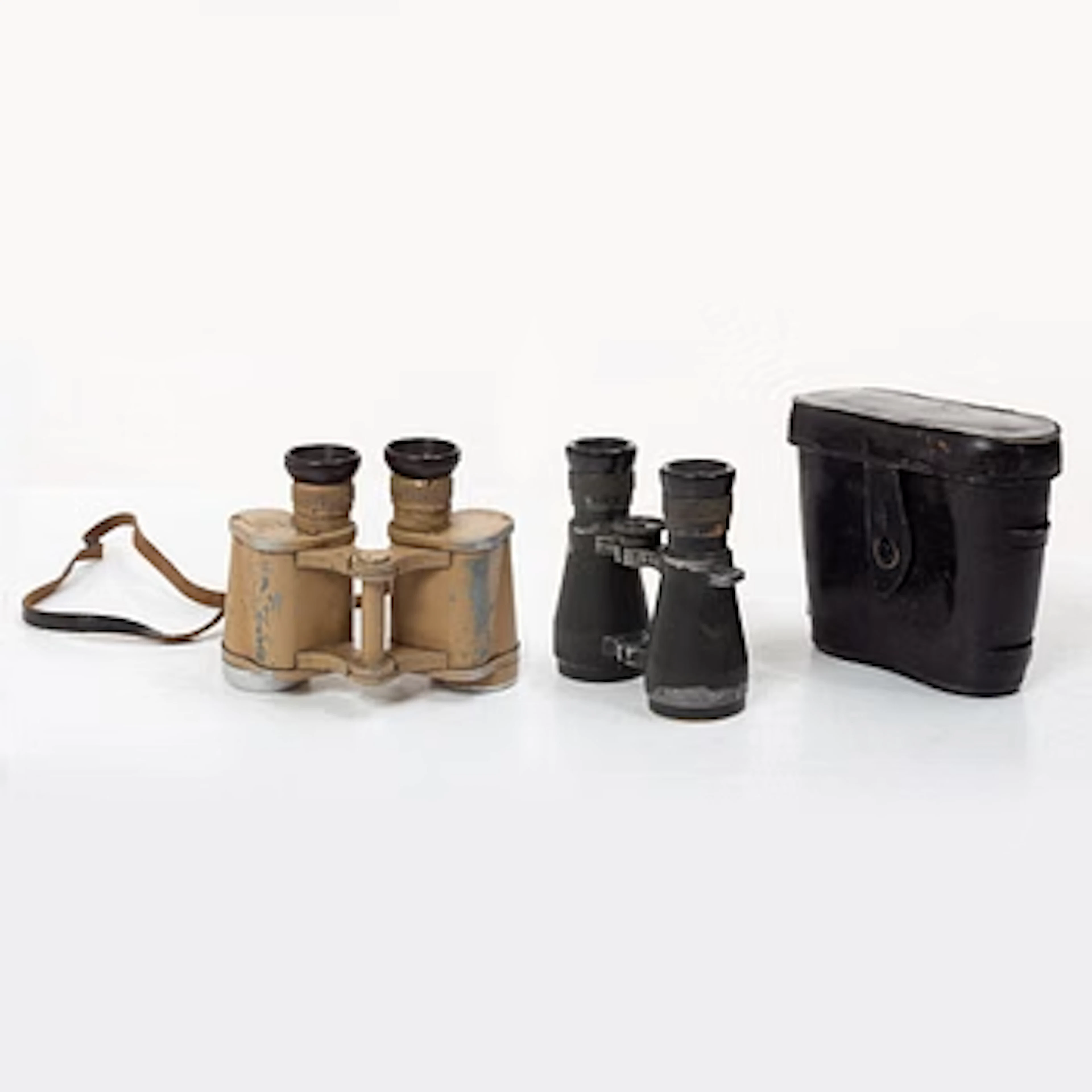 Two binoculars, Germany, first half of the 20th century.