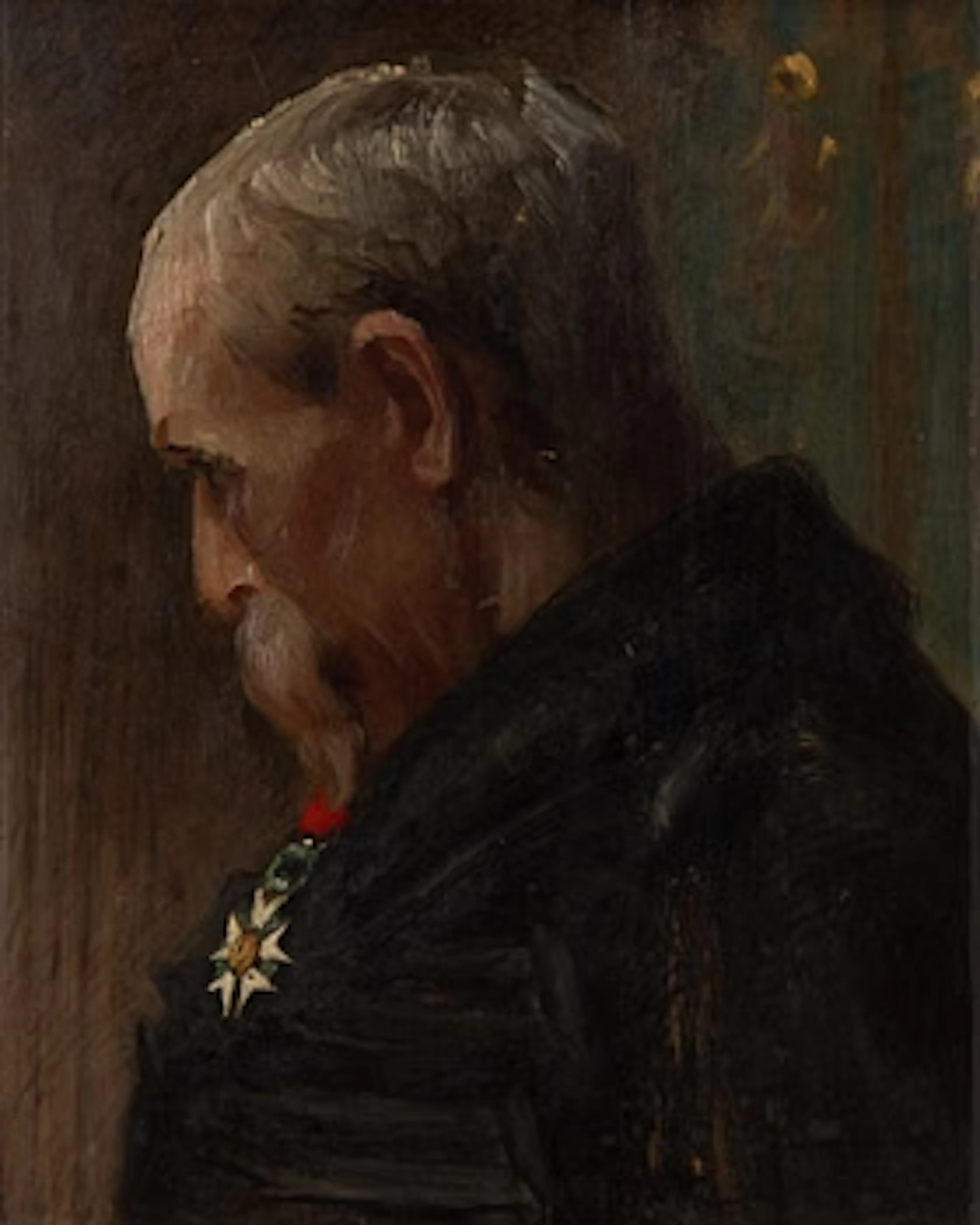 Nils Forsberg, Study for “The Death of a Hero”.