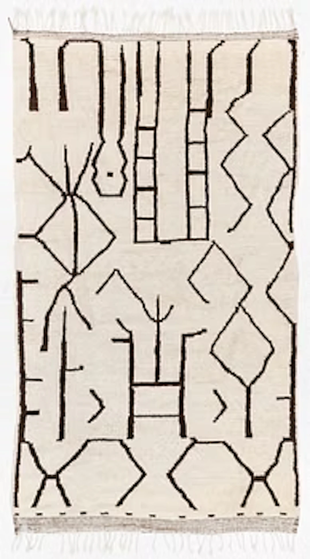 A rug, Morocco, c. 258 x 146 cm.
