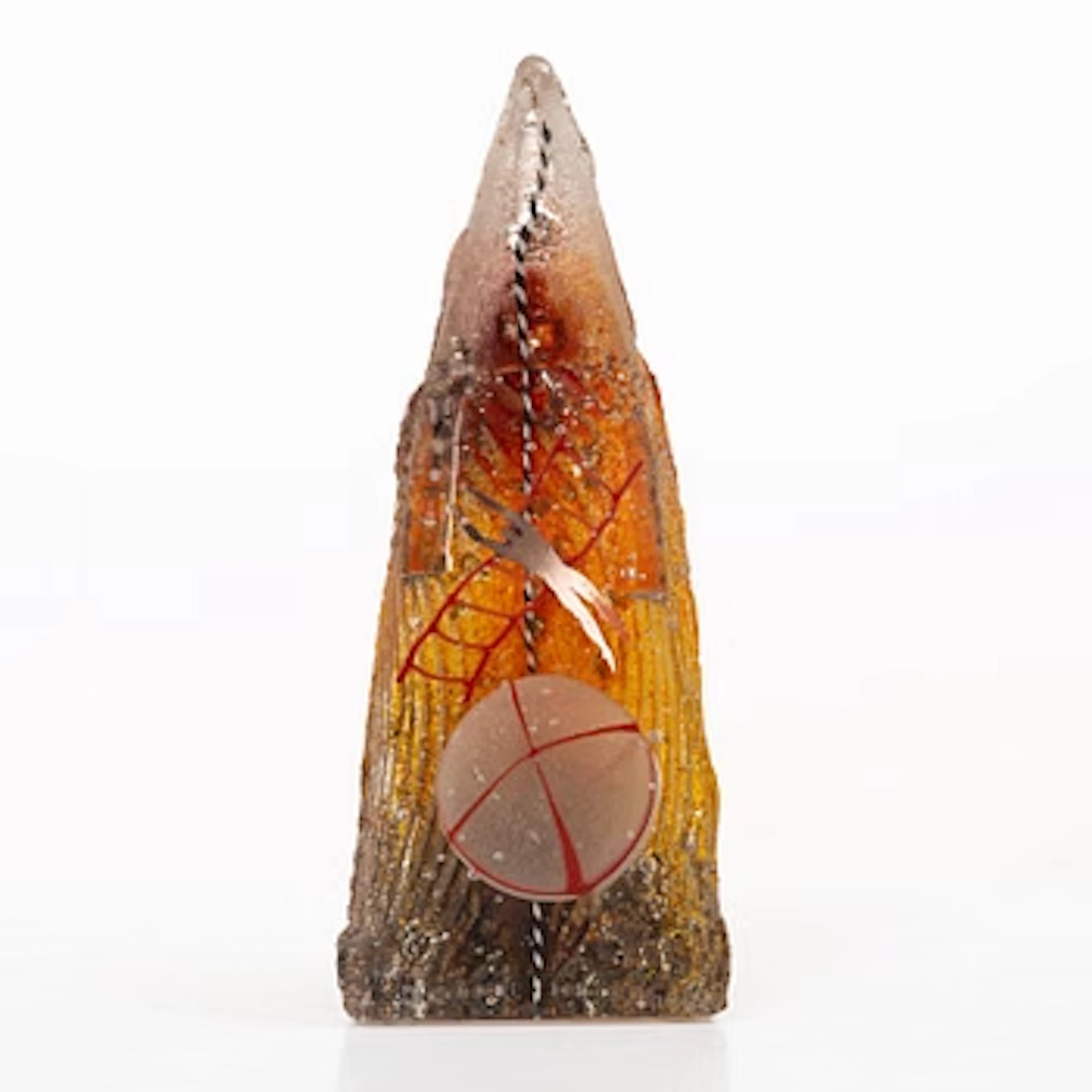 Bertil Vallien, Glass sculpture, Kosta Boda, signed and numbered 18/199.