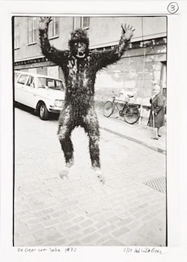 Carl Johan De Geer, "De Geer som Saba 1972".