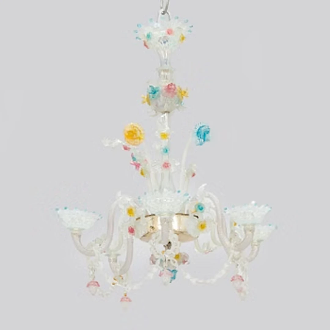 Ceiling lamp, spare parts for chandelier, Murano, Italy.