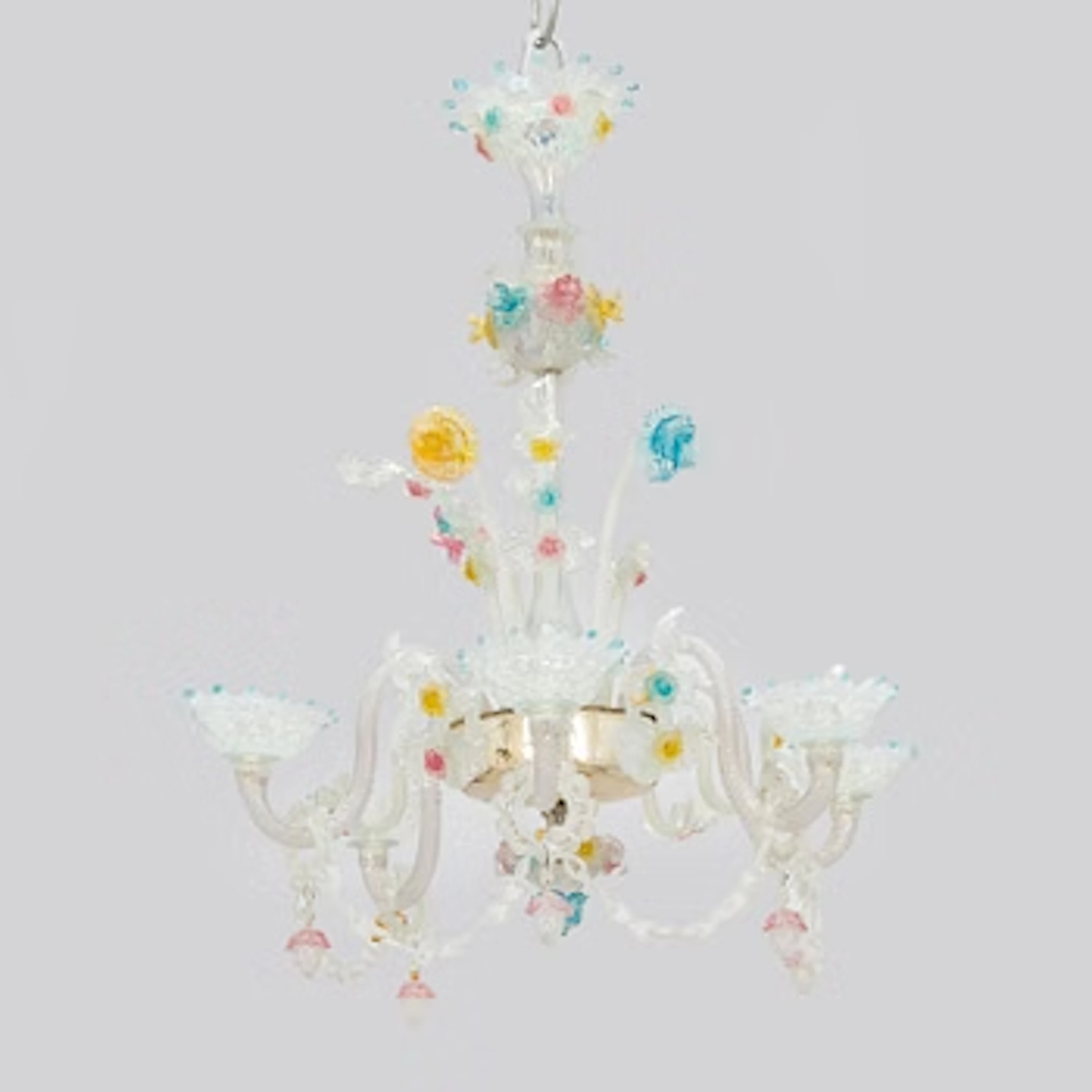 Ceiling lamp, spare parts for chandelier, Murano, Italy.