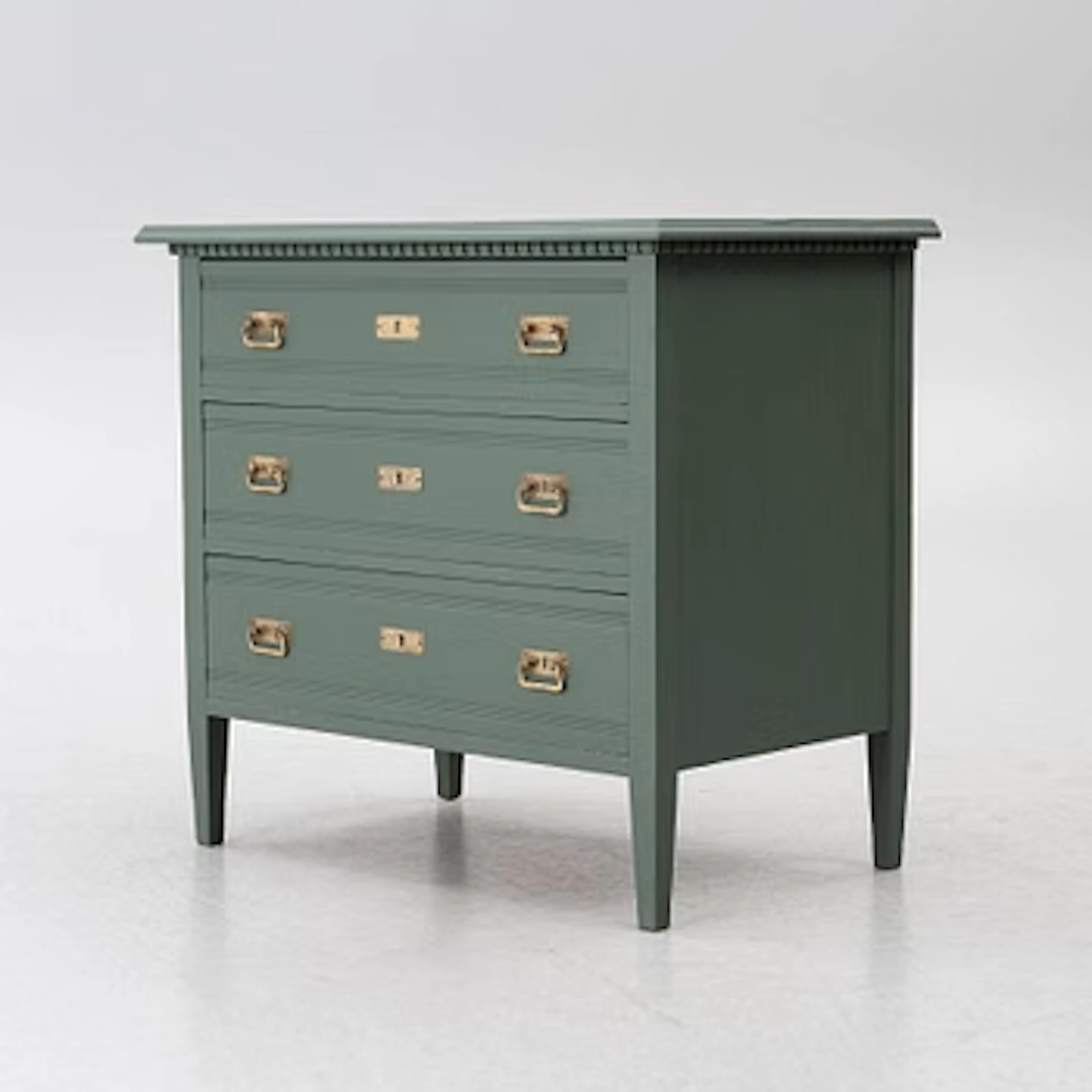 Chest of drawers, Art Nouveau, early 20th century.