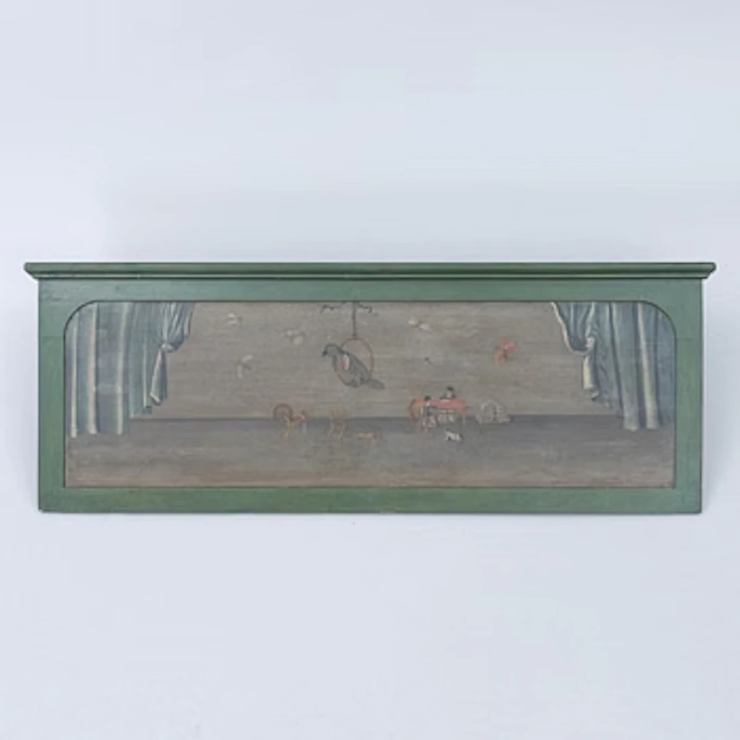 Door pediment, 18th century.