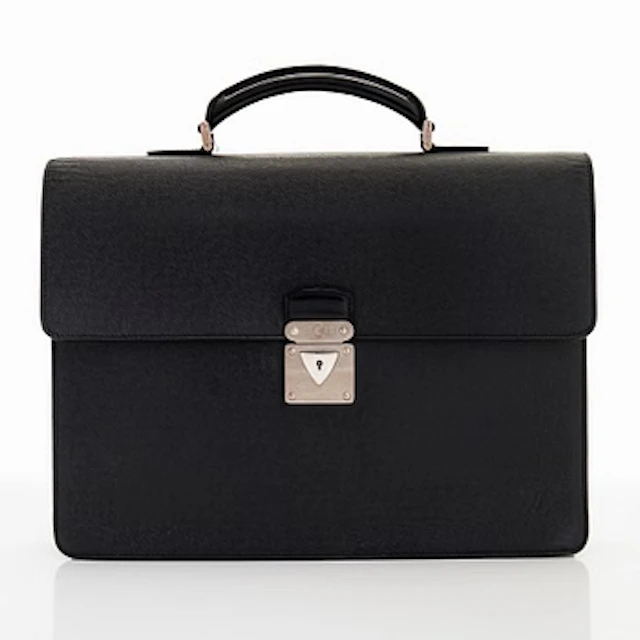 Louis Vuitton, a Taiga leather "Neo Robusto" briefcase.