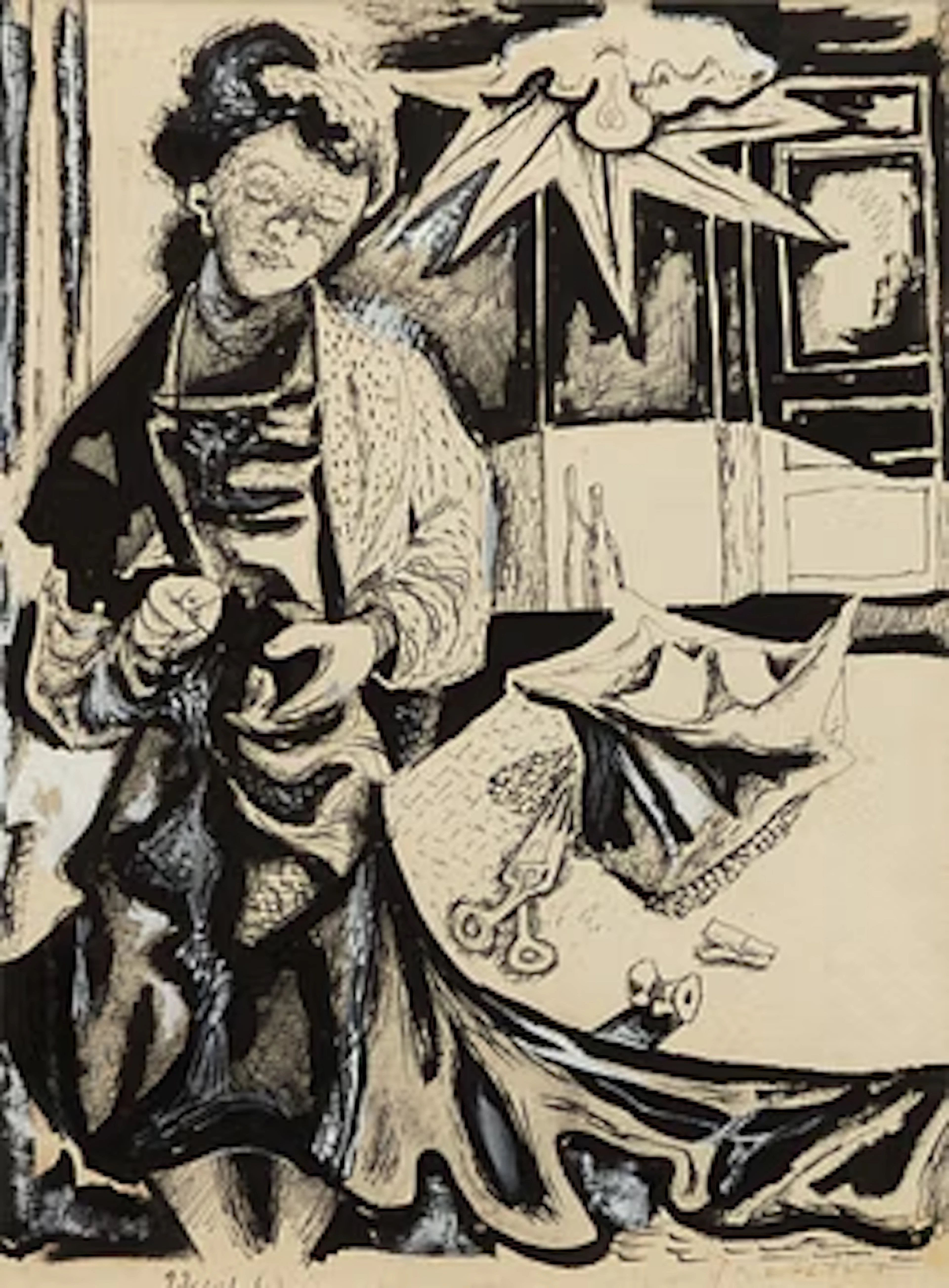 Mario Prassinos, Untitled.