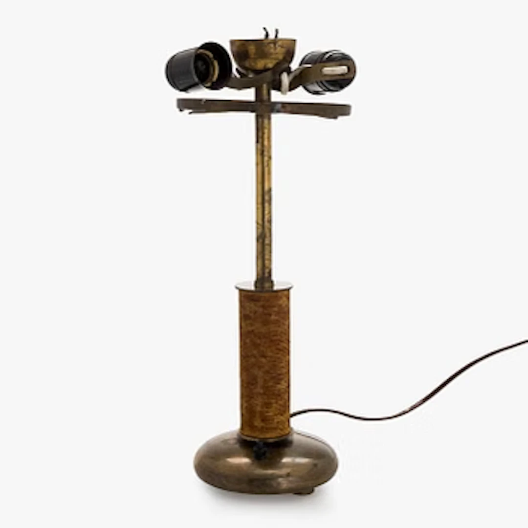 Table lamp, Pohjoismainen Sähkö Oy, mid-20th century.