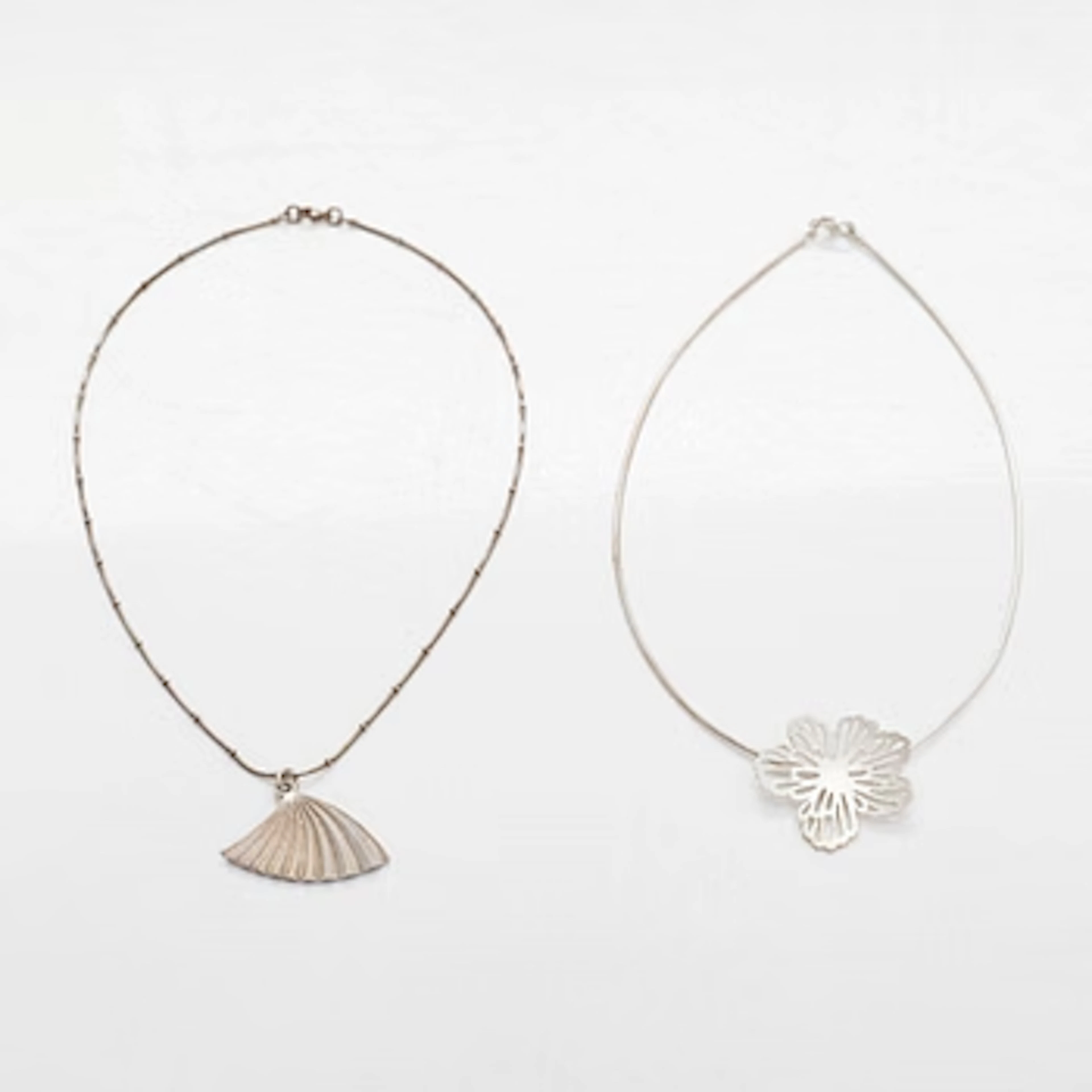 Kalevala Koru, necklaces, 2 pcs, silver.