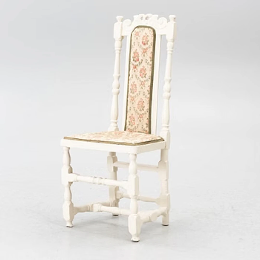A Baroque chair, first half of the 18th century.