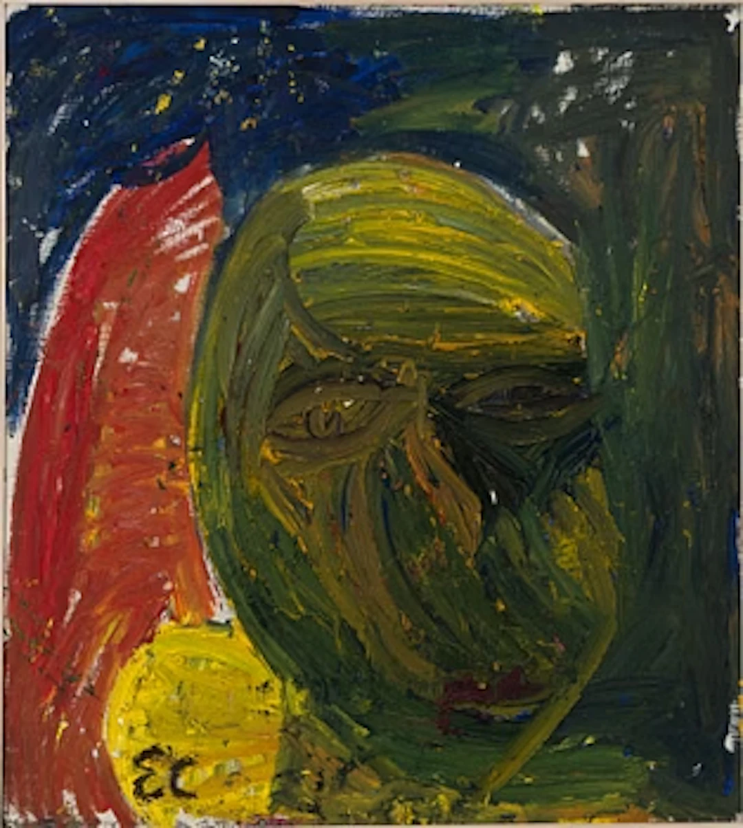 Erland Cullberg, Yellow-green figure.