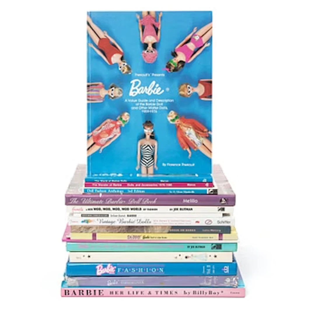 Books, Barbie, 16 volumes, including “Barbie – Her Life and Times”