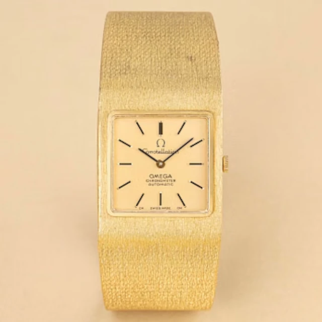Omega, Constellation, Chronometer, "OM Dial", ca 1974.