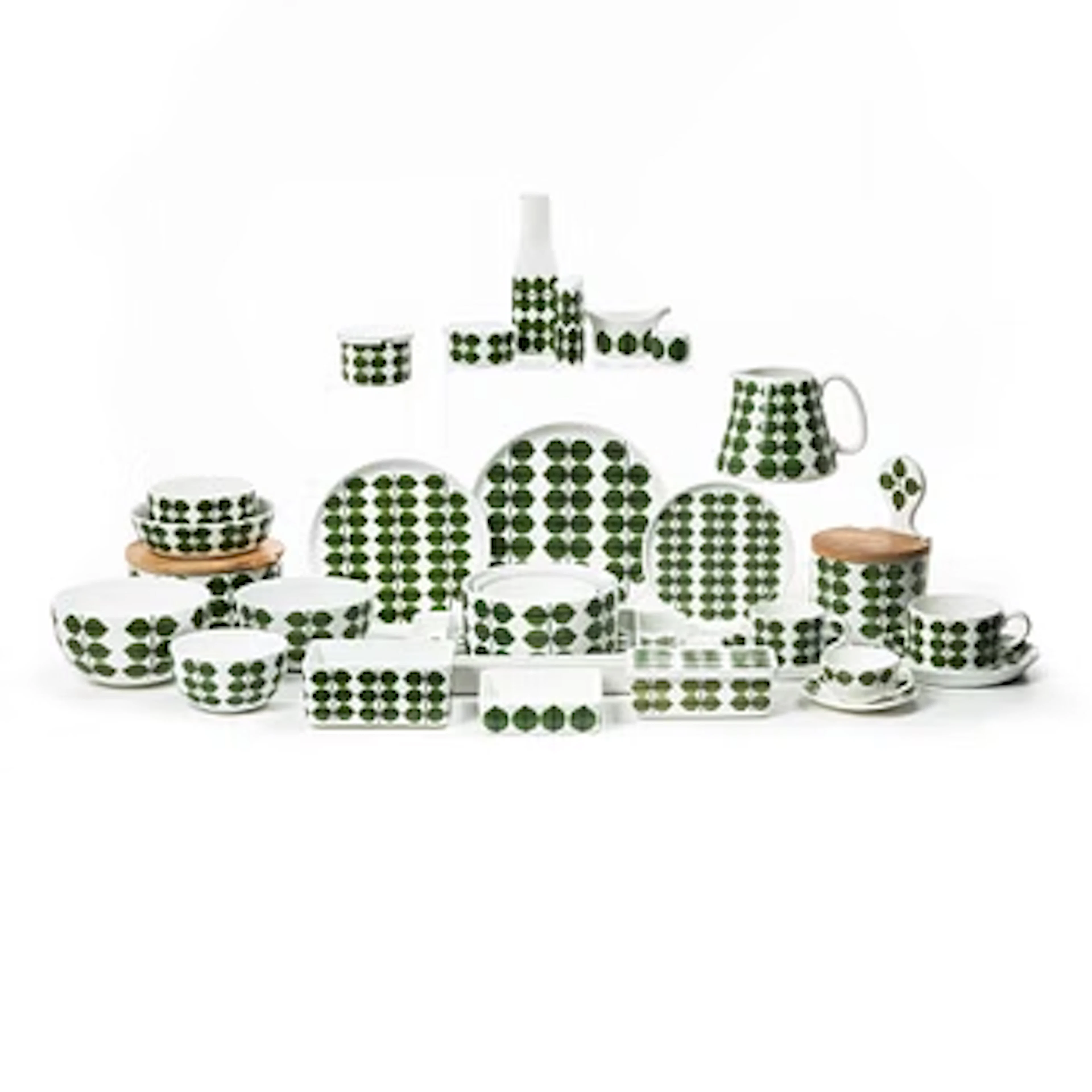 Stig Lindberg, Dinner service, 113 pieces, “Berså”, Gustavsberg, designed