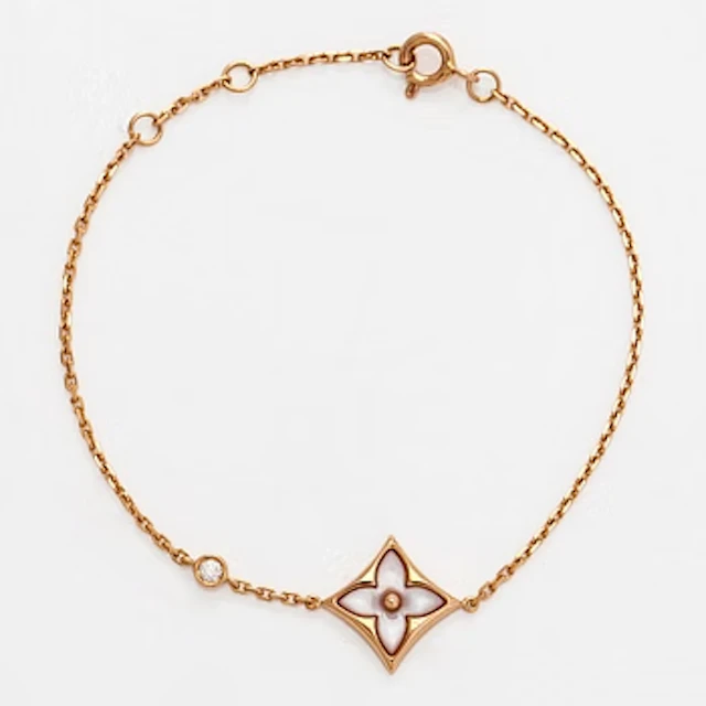 Louis Vuitton, an 18K rose gold 'Color Blossom BB Star' bracelet with