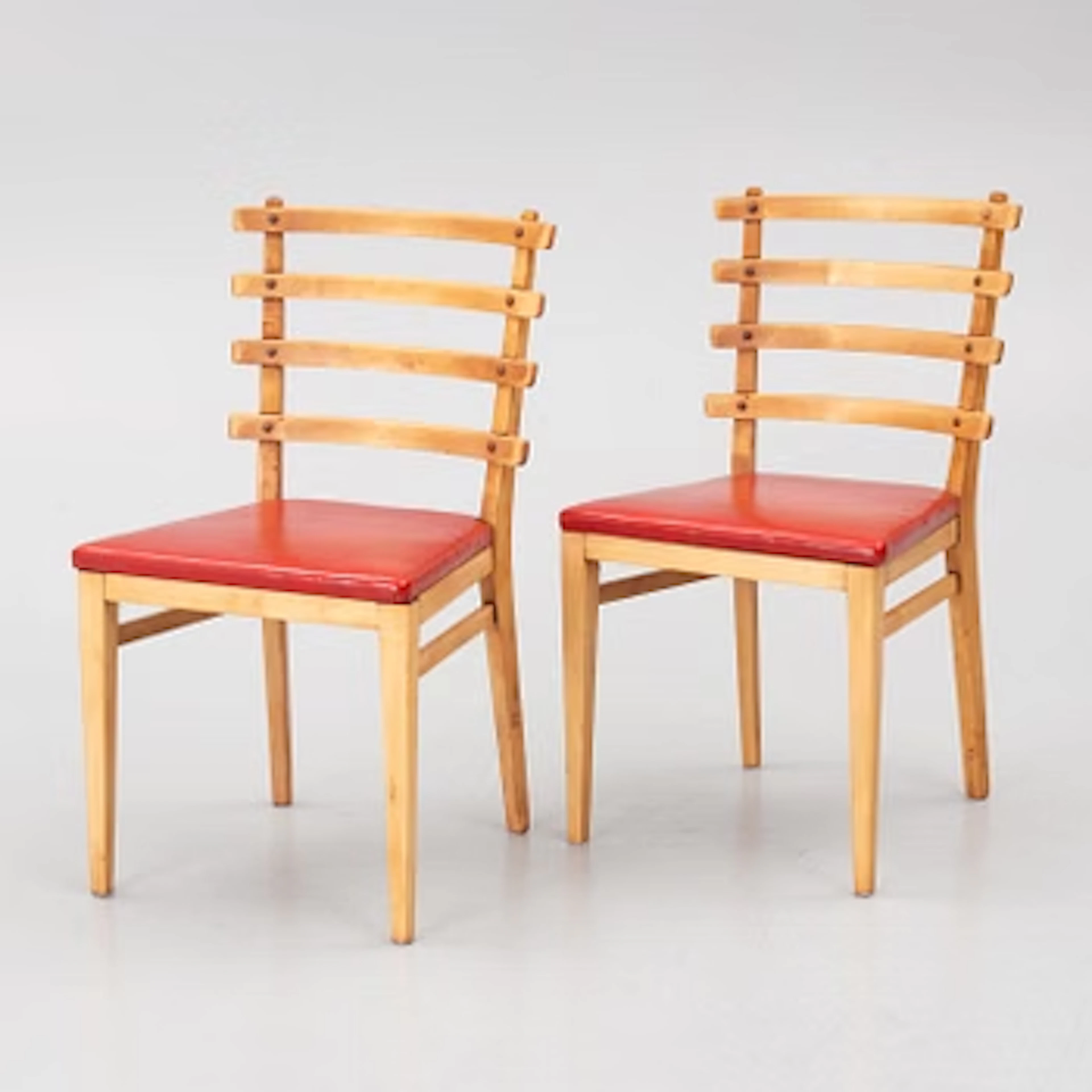 Otto Schulz, a pair of chairs, Boet, 1930s–40s.