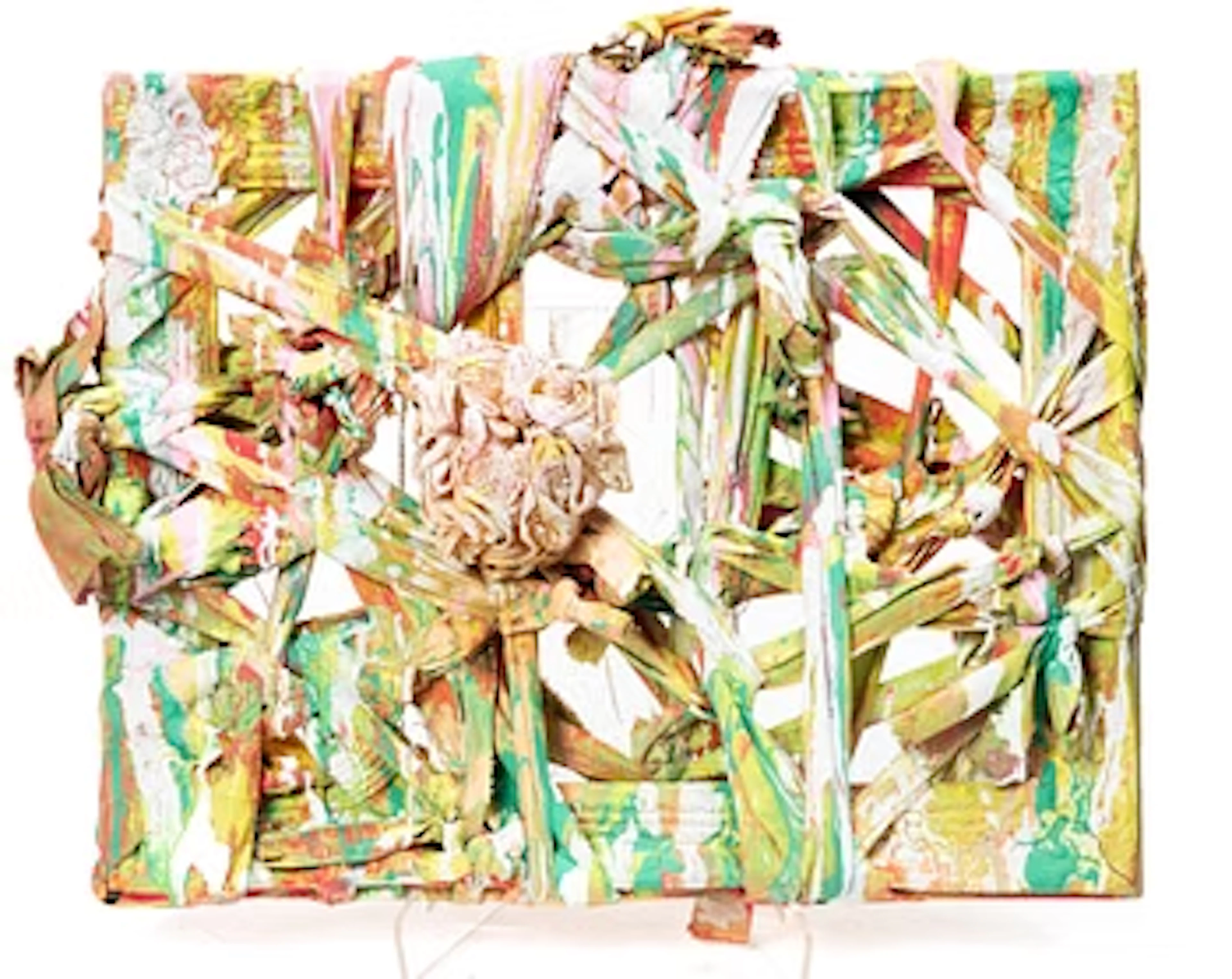 Katarina Norling, "Winter Garden", mixed media, signed and dated 2005.