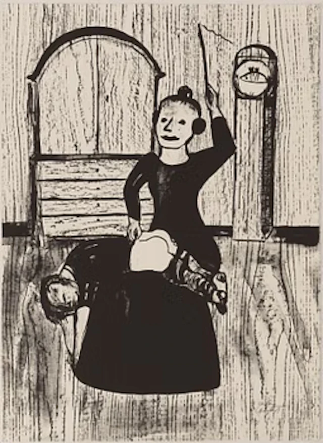Lena Cronqvist, Untitled, from the portfolio: "August Strindberg
