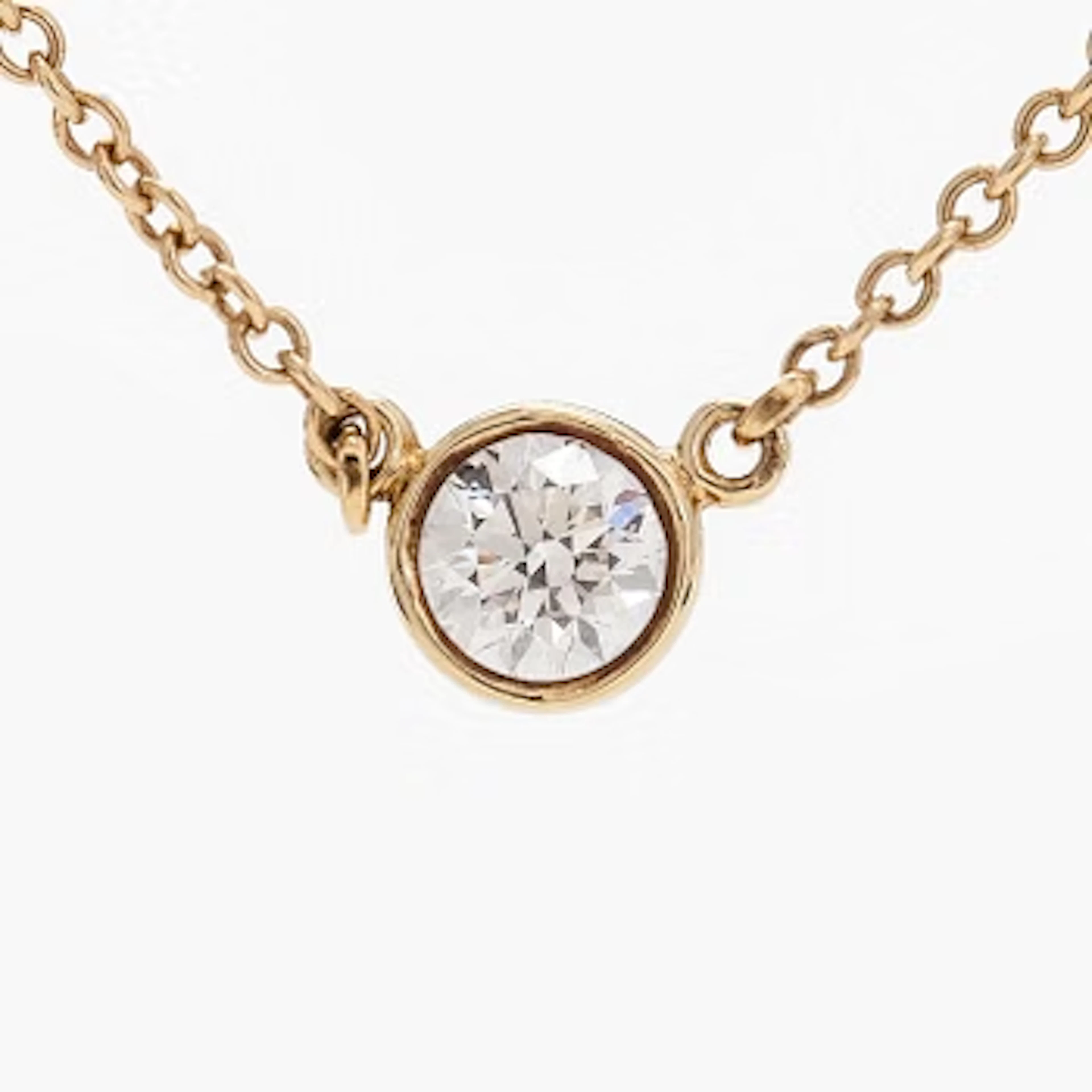 Tiffany & Co, Elsa Peretti, an 18K gold 'Diamonds by the Yard' necklace