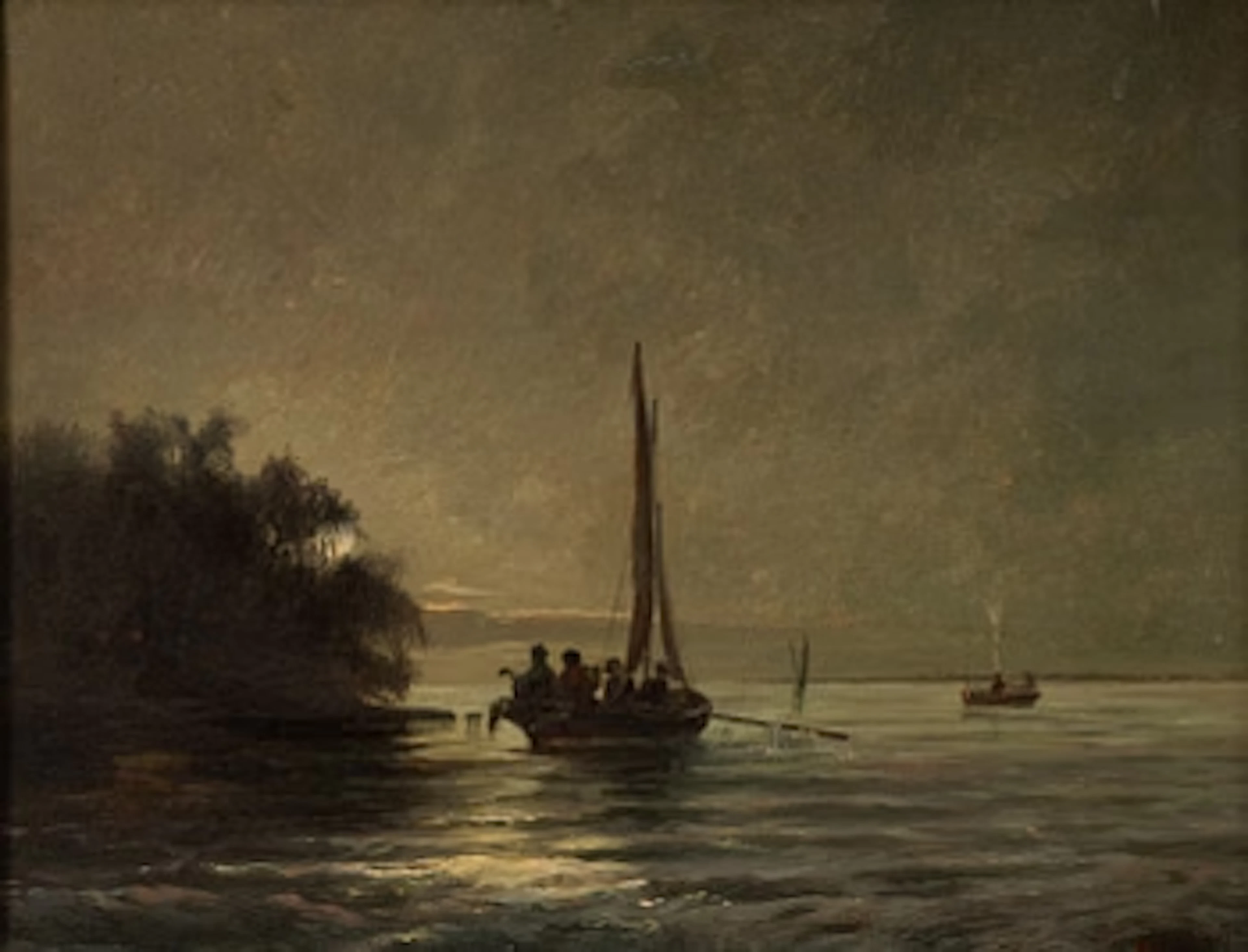 Adolf Nordling, Evening by the Water.