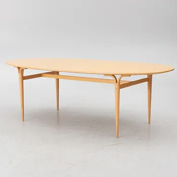 Bruno Mathsson, & Piet Hein, A 'Superellipse' dining table, Bruno