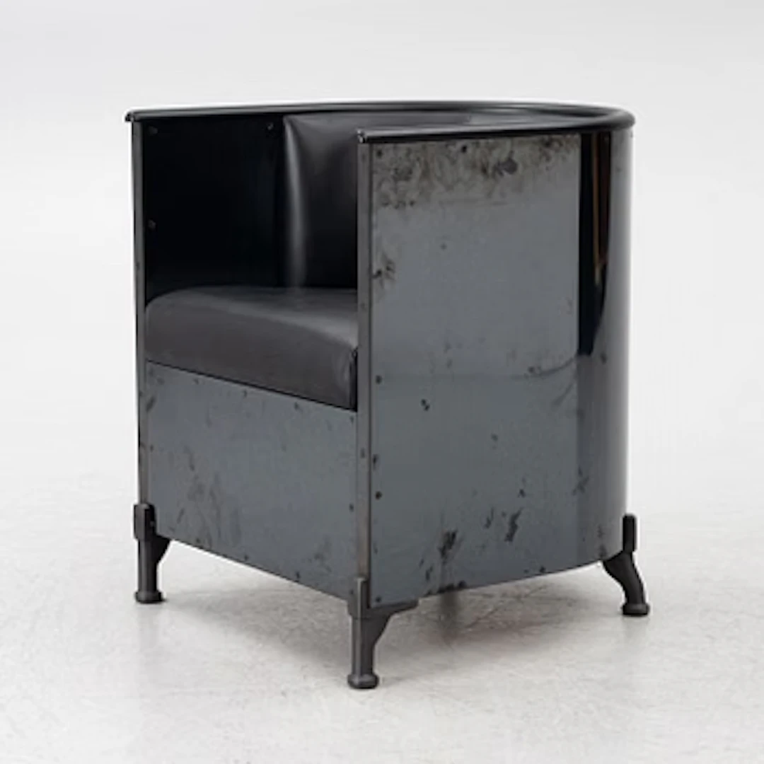 Mats Theselius, a 'Noir' loung chair, Källemo.