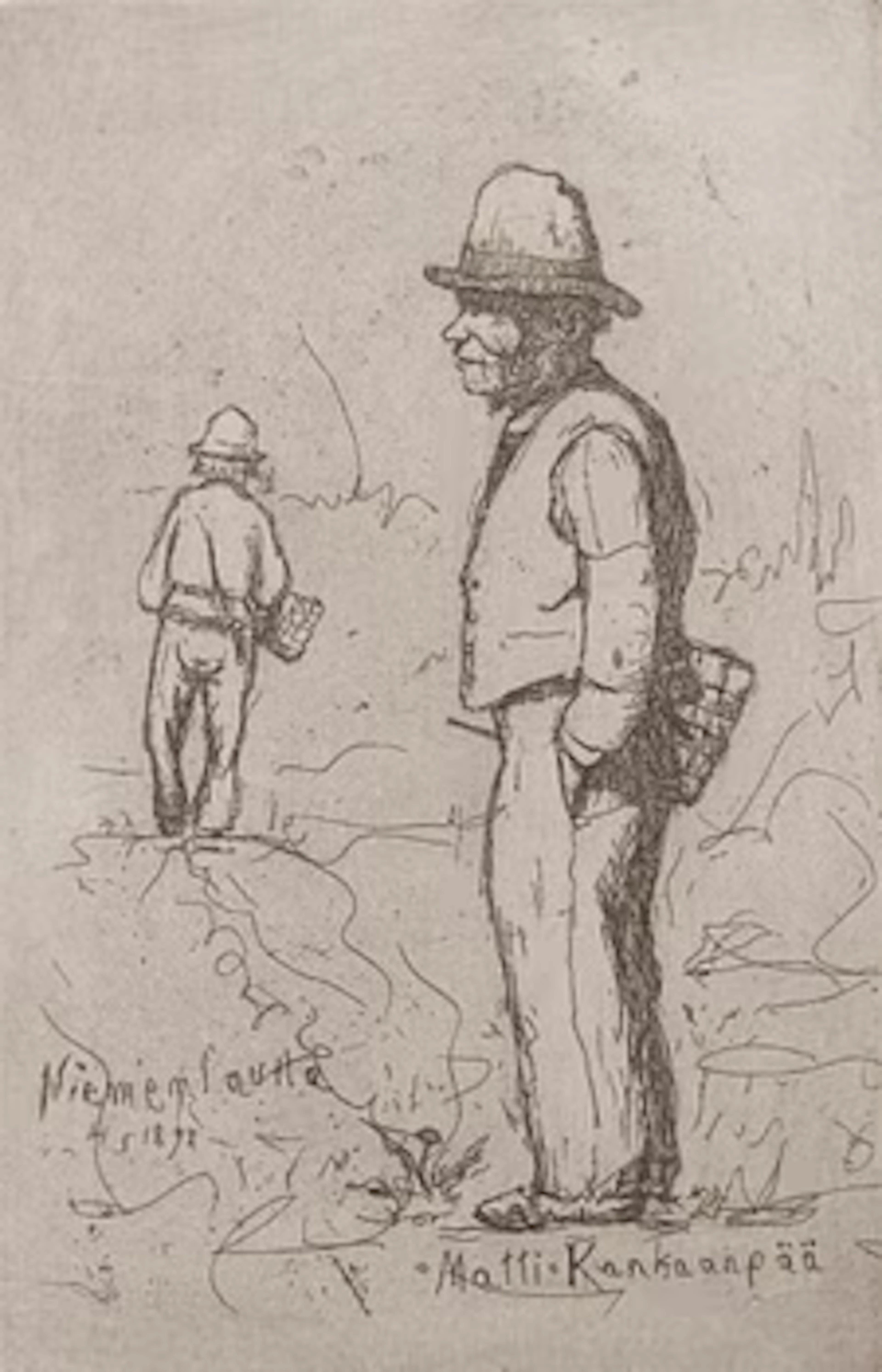 Hugo Simberg, "Matti Kankaanpää".