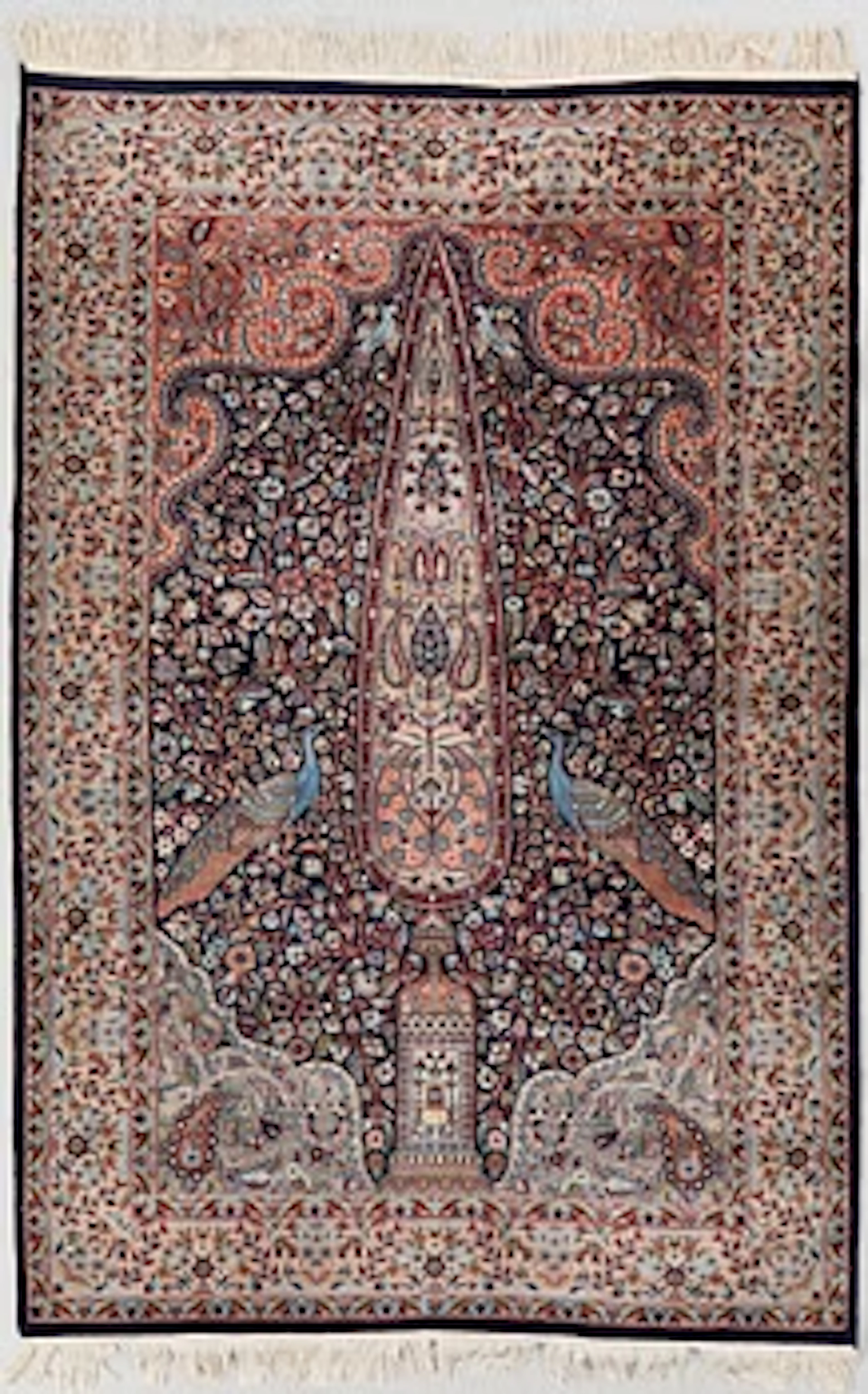 Rug, India, approx. 210 x 142 cm.