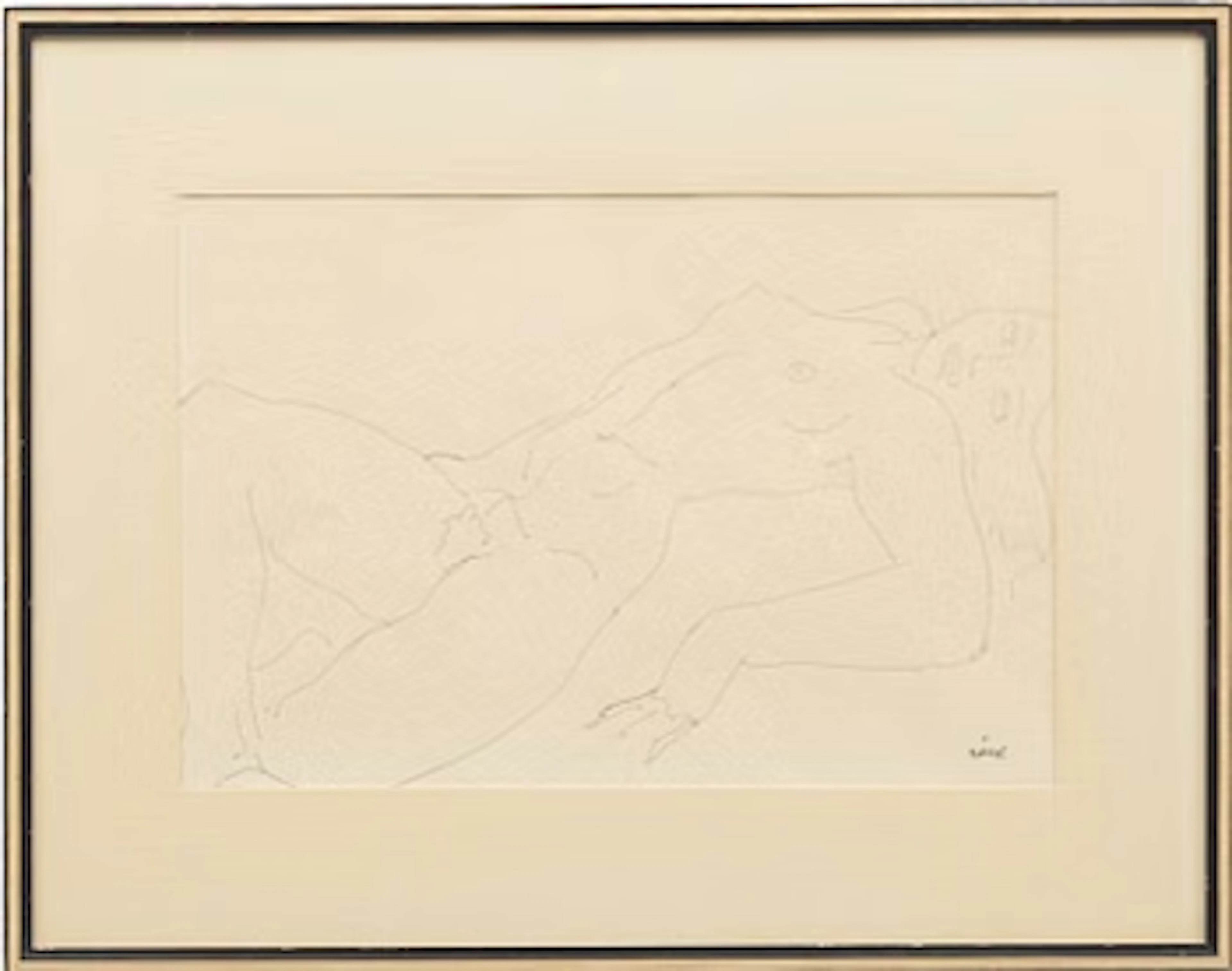 Wilhelm Kåge, Model study.