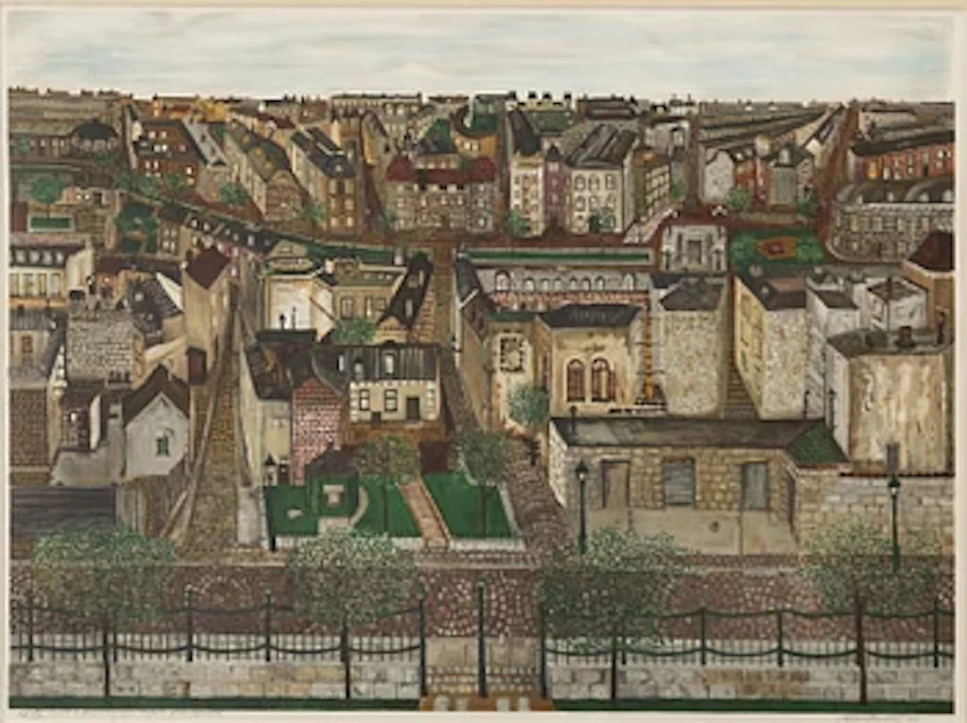 Arvid Widerberg, View of Paris.