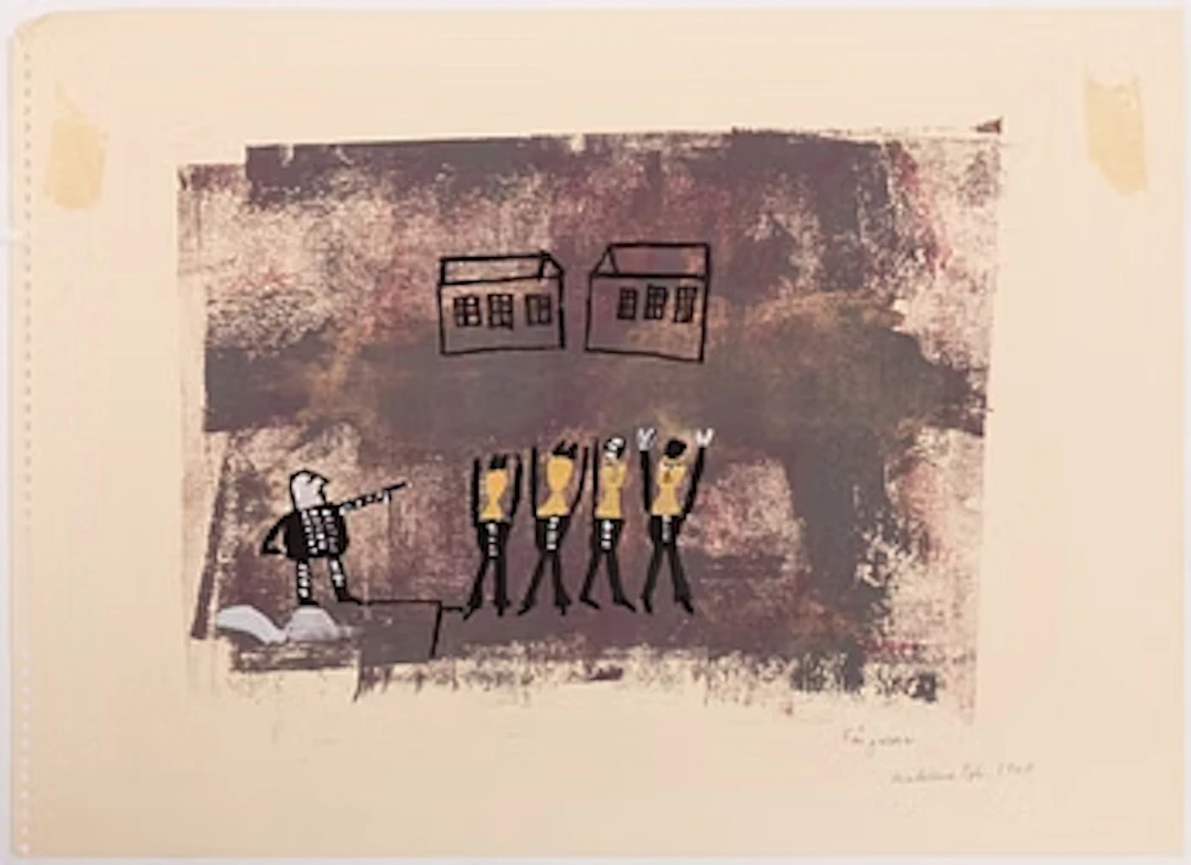 Madeleine Pyk, "Fångarna" (The prisoners).