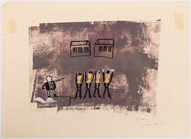 Madeleine Pyk, "Fångarna" (The prisoners).