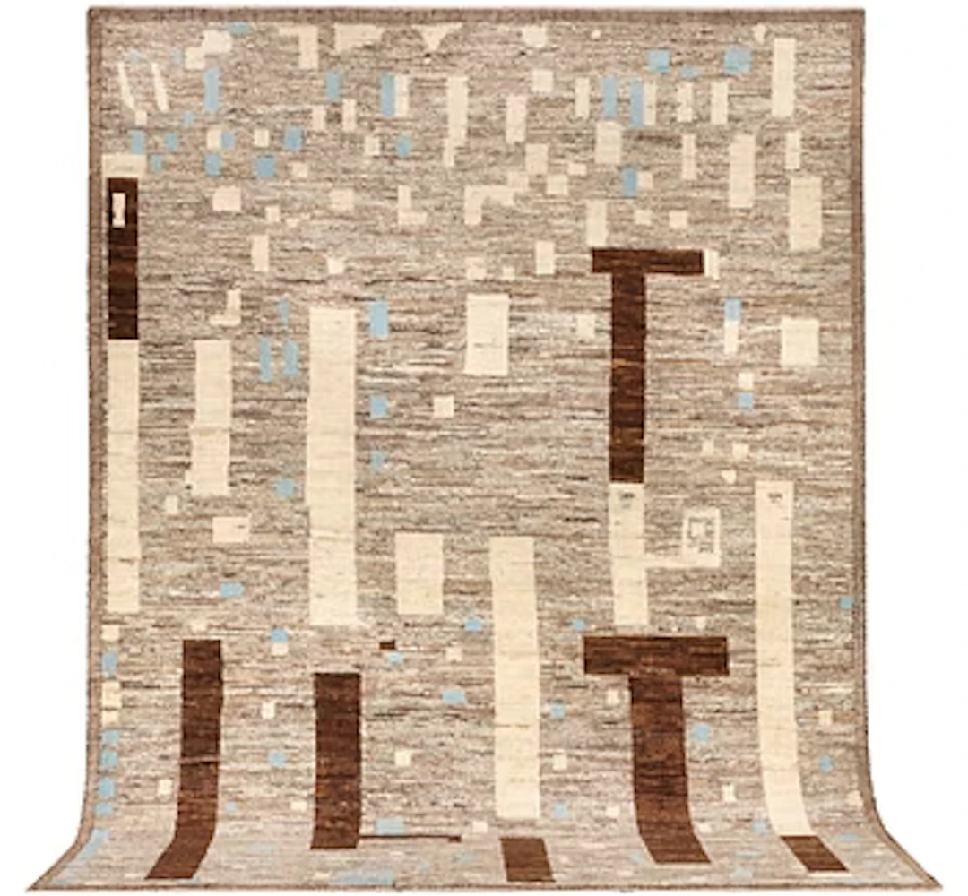 A Morocco carpet, c. 374 x 278 cm.