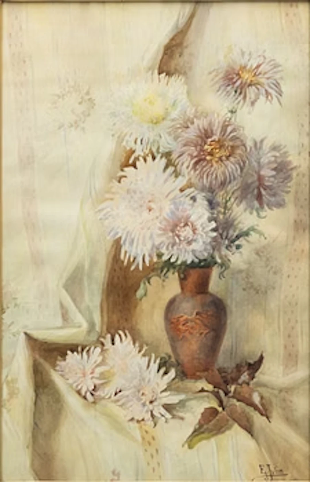 Ellen Jolin, Floral still life.