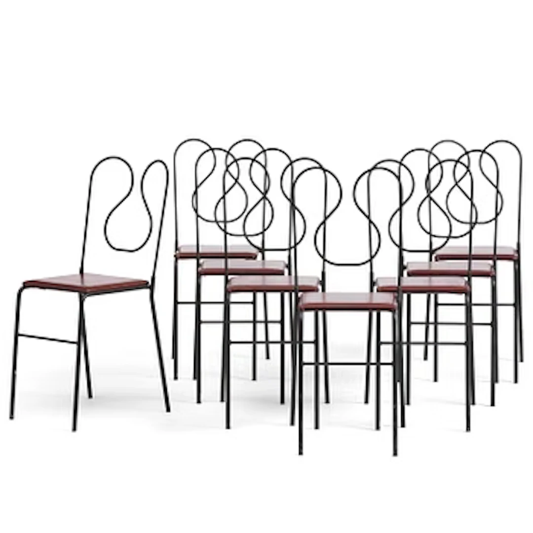 Jonas Bohlin, a set of eight "Liv" chairs, Jonas Bohlin Design AB
