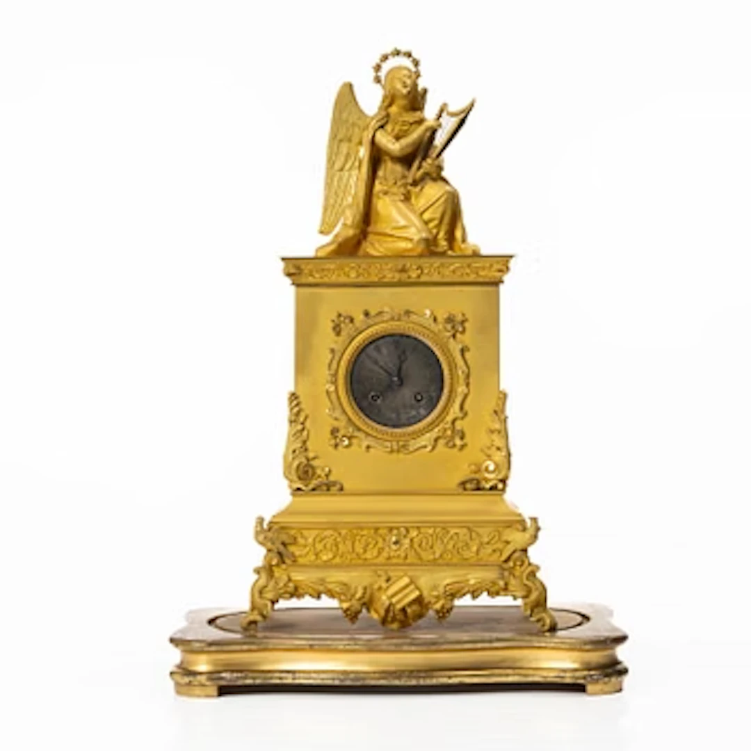 A mantle clock, France, second half of the 20th century.