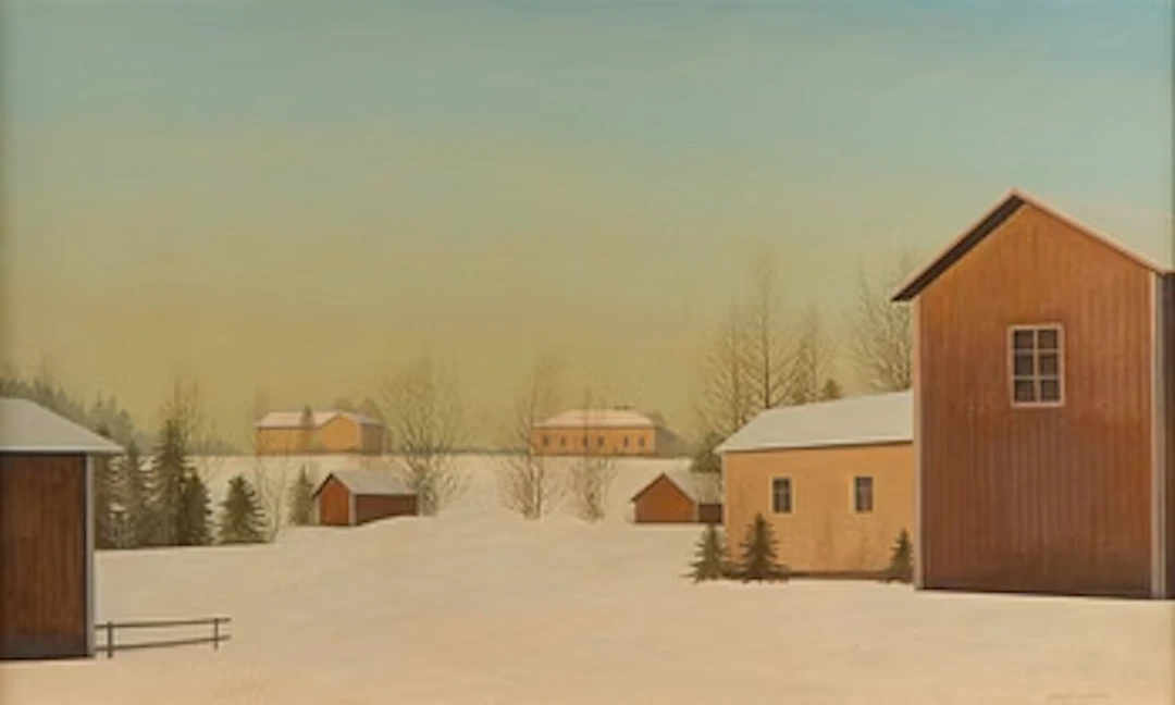 Risto Vilhunen, Winter Landscape.