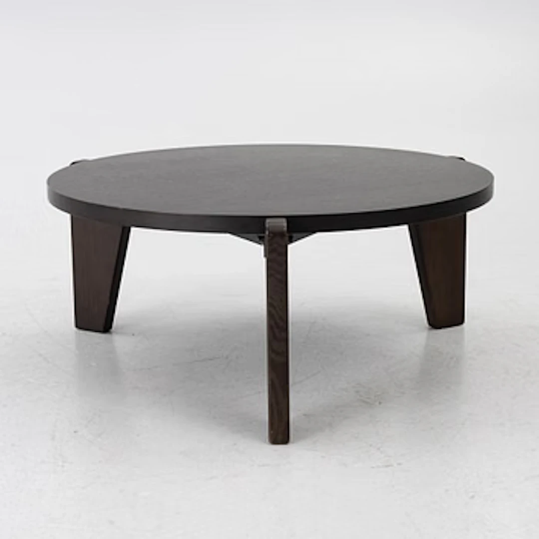 Jean Prouvé, Coffee table, 'Guéridon Bas, Vitra, 2000s.